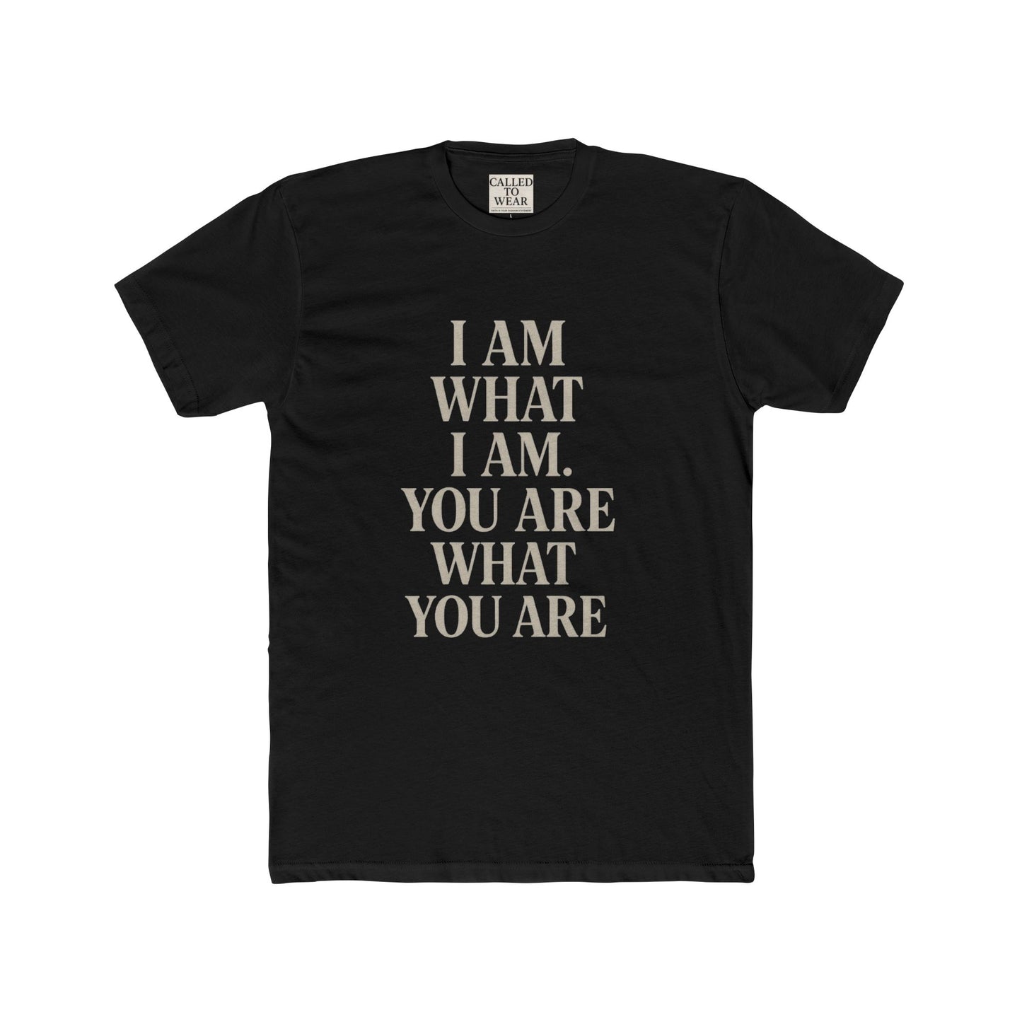 Unisex Cotton Crew Tee