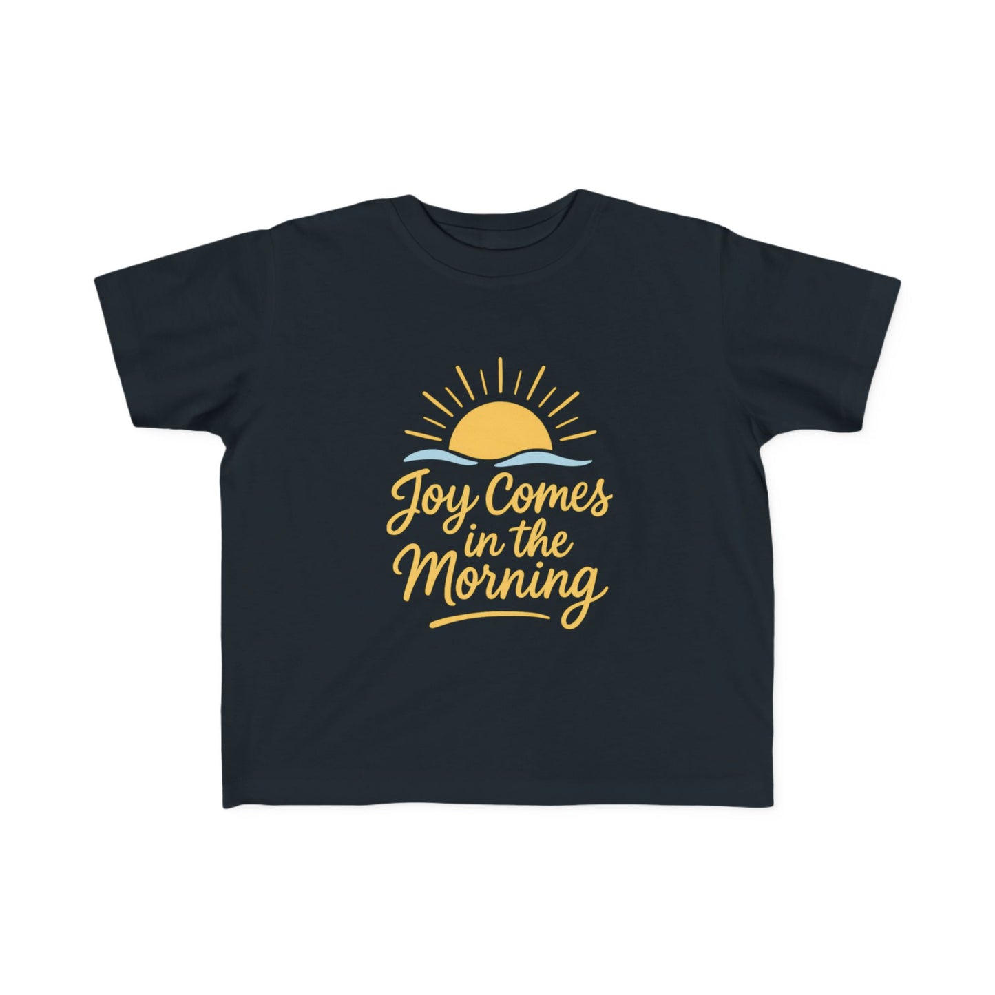 Joyful Sunrise Toddler Tee, Kids T-Shirt, Baby Gift, Inspirational Tee, Spring/Summer Wear, Playful Apparel