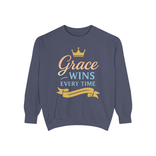 Grace Wins Inspirational Sweatshirt