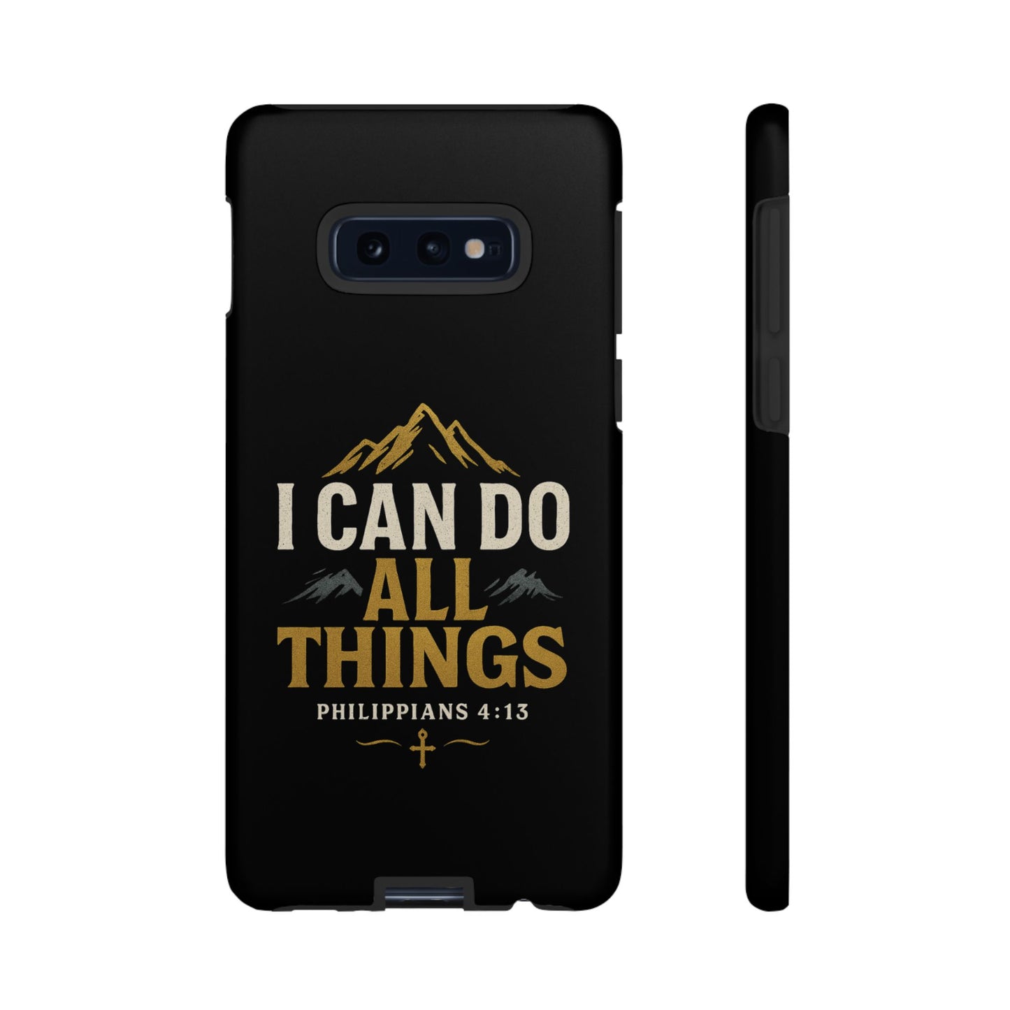 I Can Do All Things Phone Case, Inspirational Phone Cover, Christian Gift, Motivational Tech Accessory, Bible Verse Case, Tough Cases