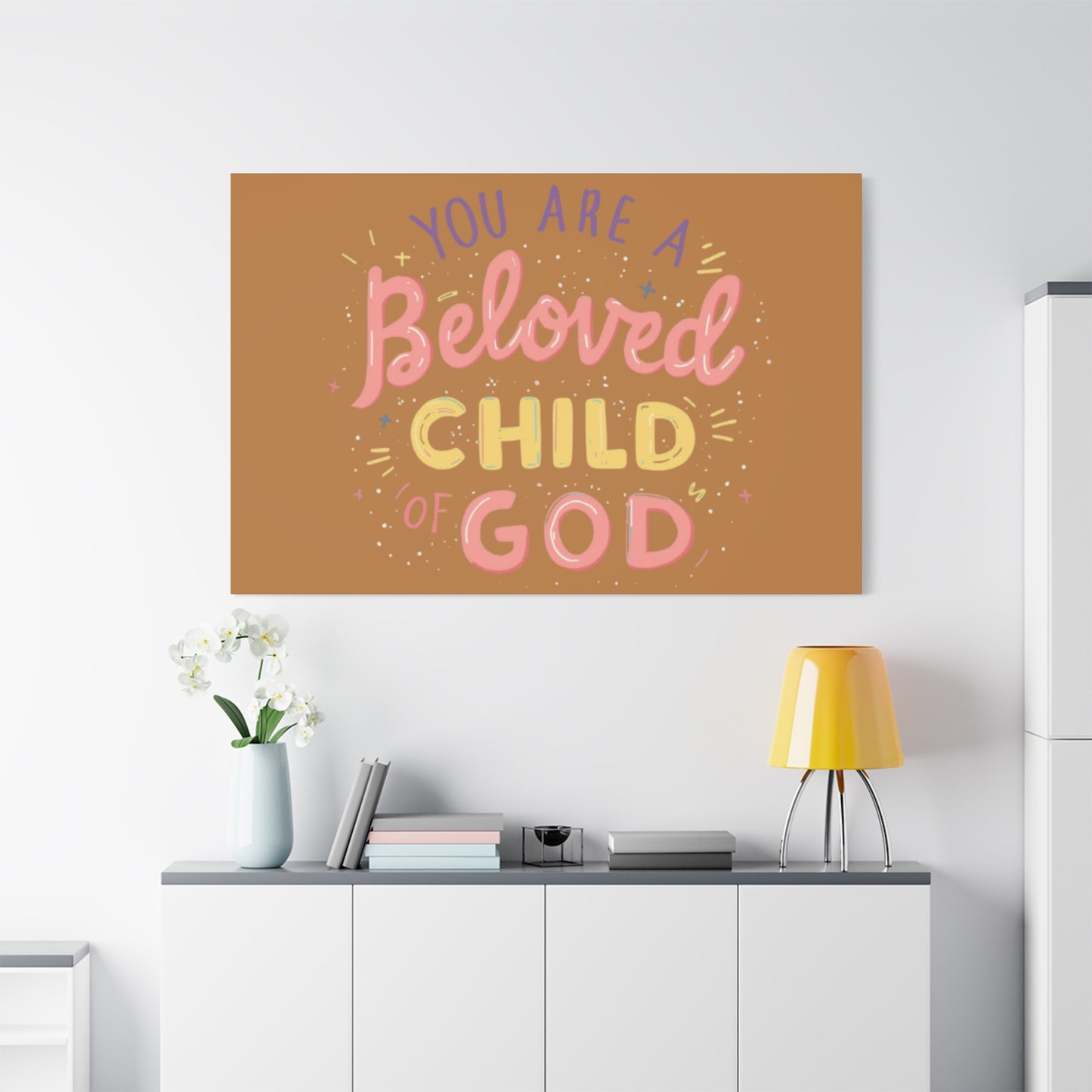 You Are a Beloved Child of God Canvas | Matte Stretched Wall Art