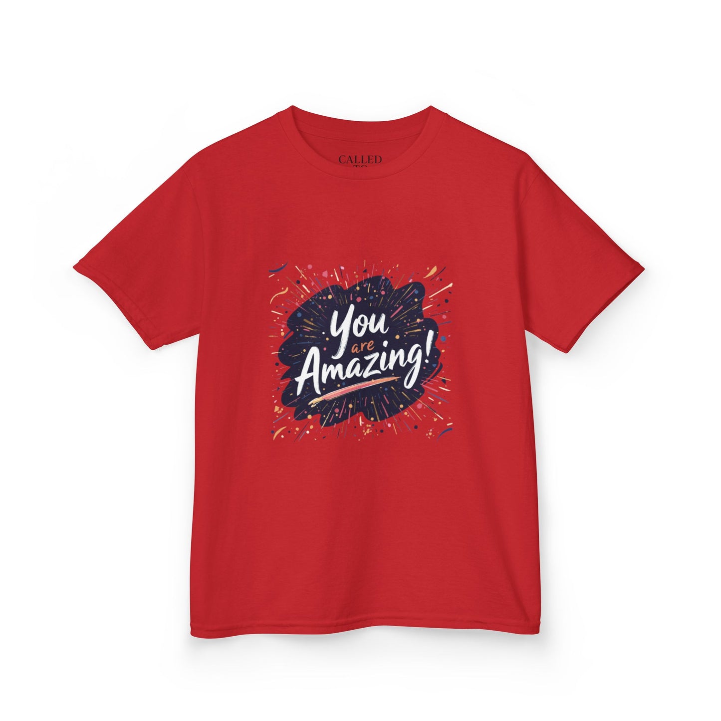 You Amazing! Brushstroke Kids Tee | Handwritten Encouragement Shirt