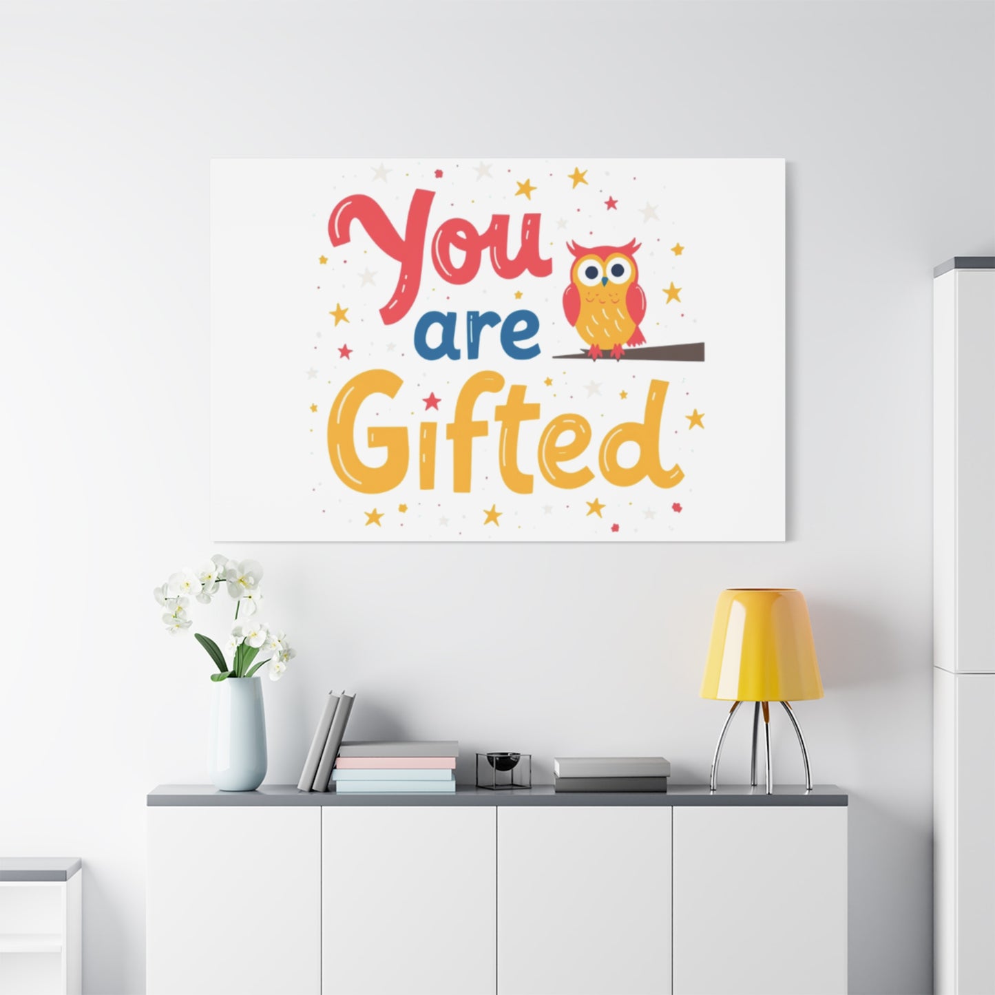 You Are Gifted Owl | Canvas