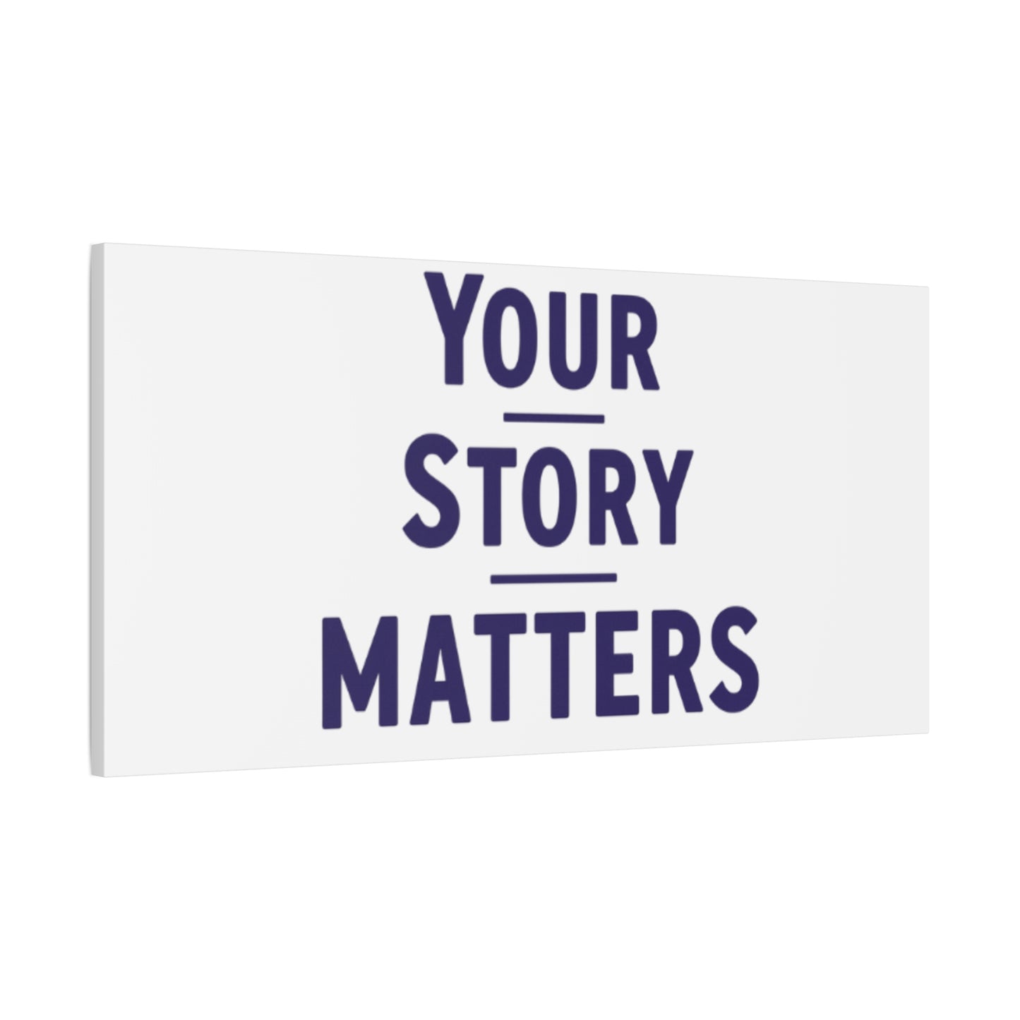 Your Story Matters Canvas