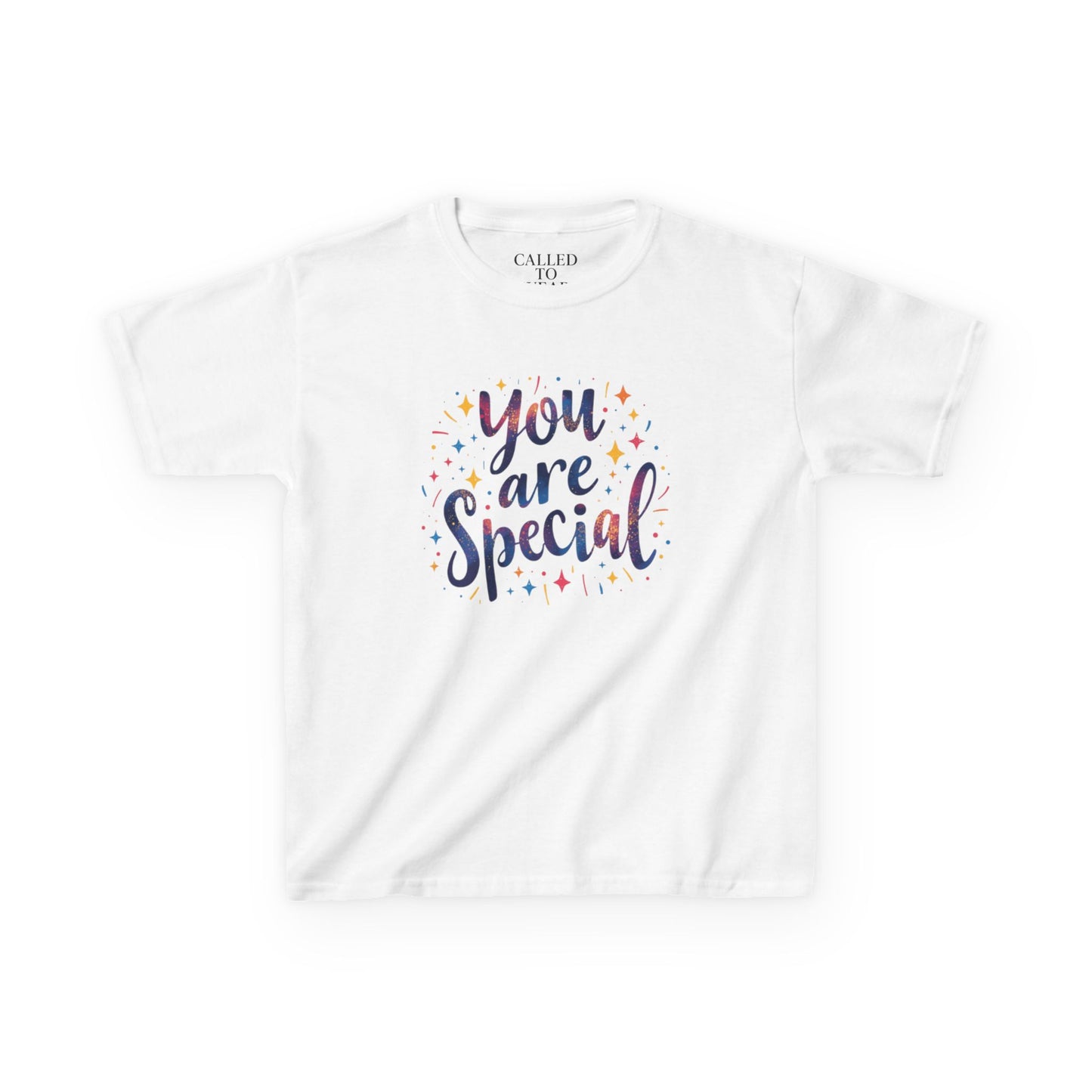 You Are Special Kids T-Shirt | Positive Message, Rainbow Stars