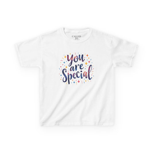 You Are Special Kids T-Shirt | Positive Message, Rainbow Stars