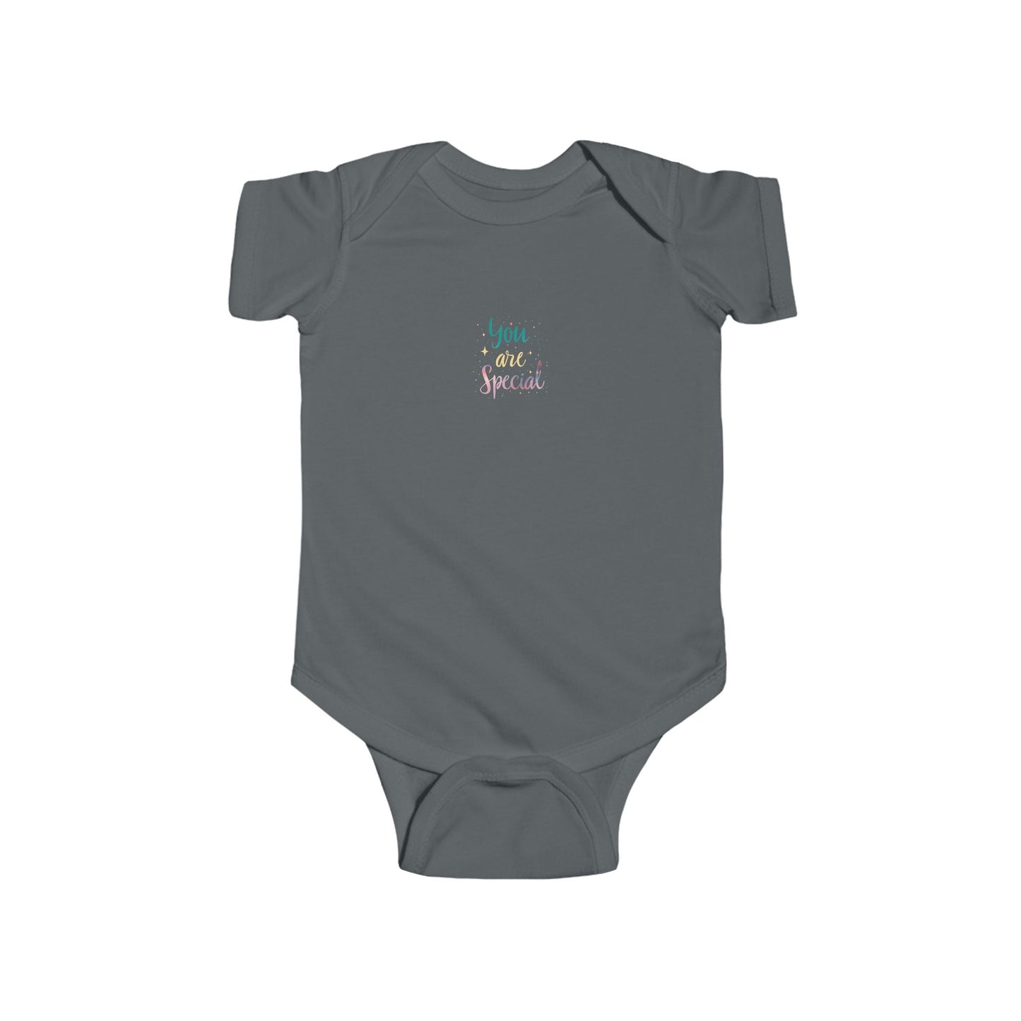 You Are Special Bodysuit | Baby Onesie, Inspirational Script, Pastel Stars