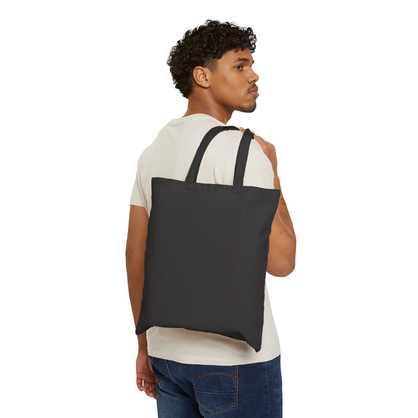 Inspiration Tote Bag - You're Not Behind, Motivational Canvas Bag for Gifts, Shopping, Travel, Everyday Use