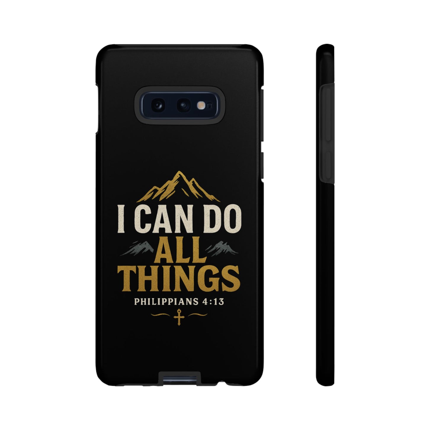 I Can Do All Things Phone Case, Inspirational Phone Cover, Christian Gift, Motivational Tech Accessory, Bible Verse Case, Tough Cases