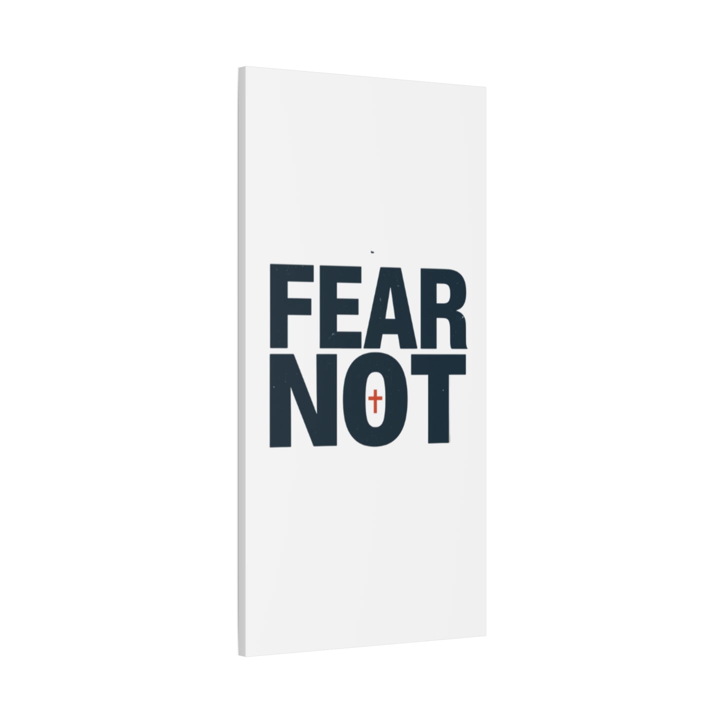 Fear Not canvas | Christian wall art, stretched matte gallery wrap