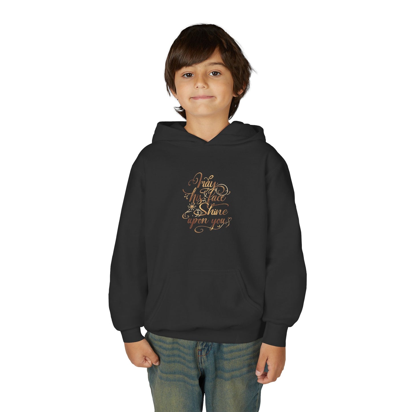 Hand-Lettered Encouragement Youth Hoodie | Cozy Reminder Sweatshirt