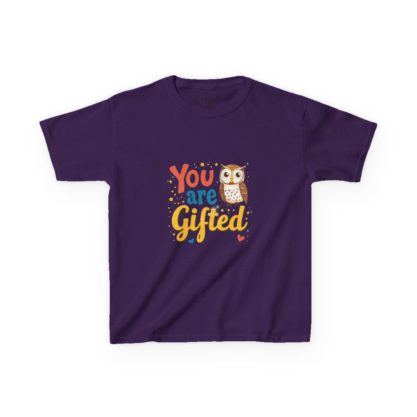You Are Gifted Owl Kids Tee | Encouraging Children's Shirt