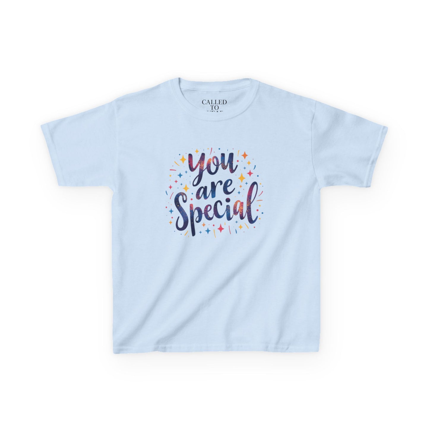 You Are Special Kids T-Shirt | Positive Message, Rainbow Stars