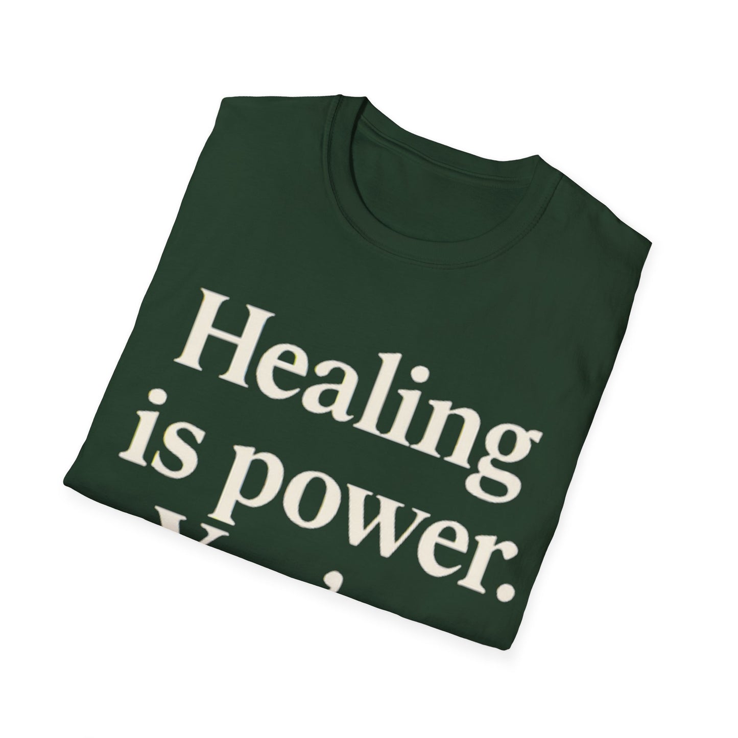 Healing Power T-Shirt | Motivational Tee, Wellness Apparel, Gift for Friends