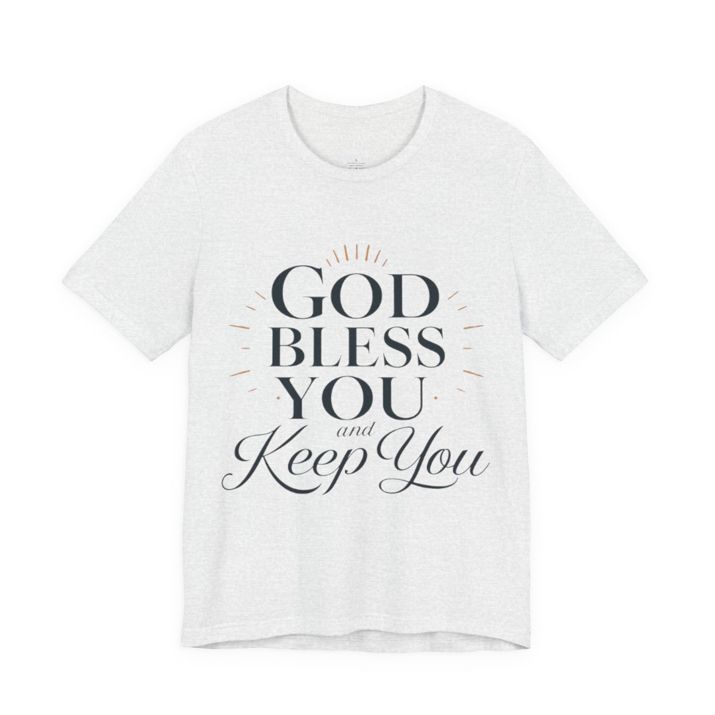 God Bless You and Keep You T-Shirt | Faith-Based Scripture Tee