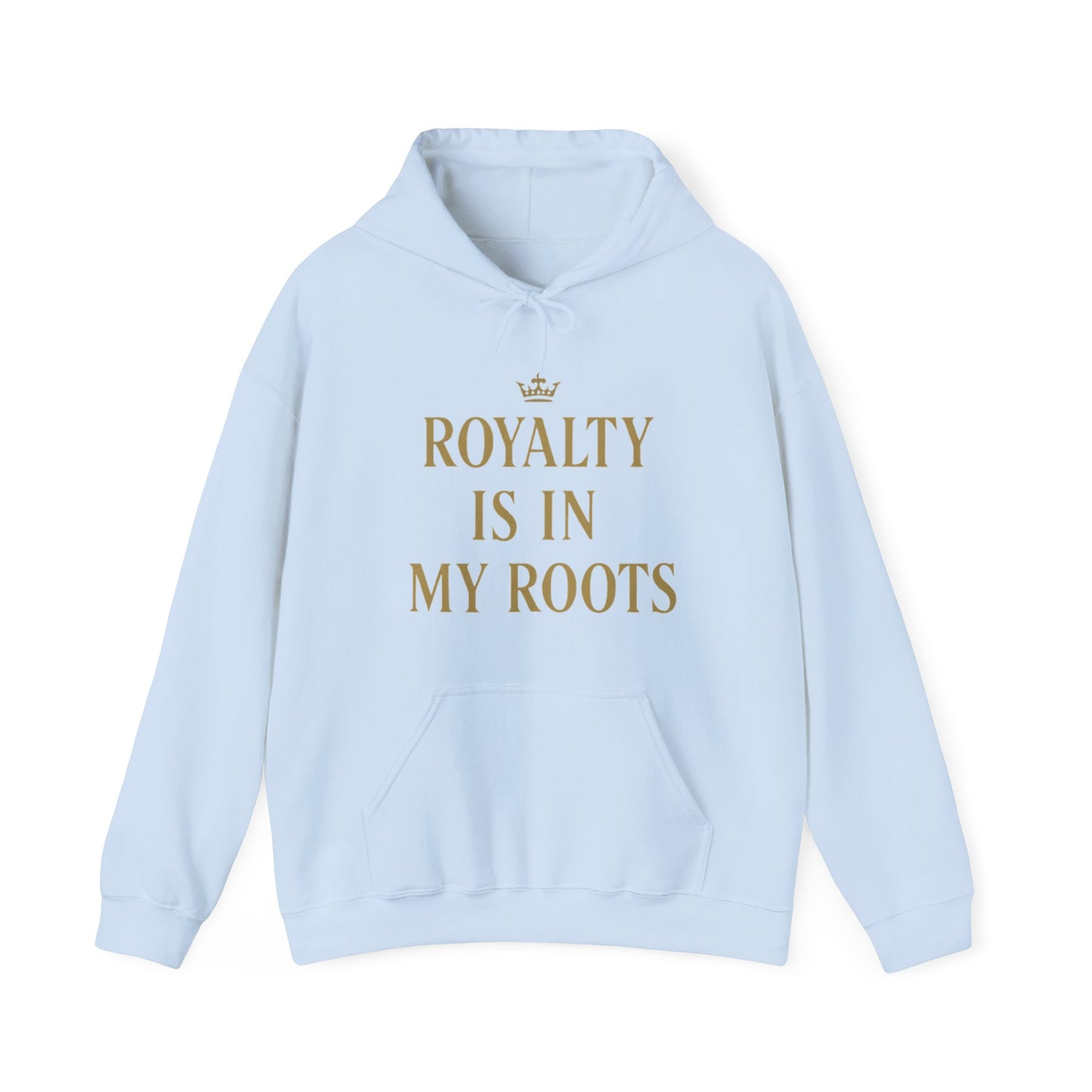 Royalty Roots Hoodie - Unisex Heavy Blend Sweatshirt, Gift for Her, Cozy Wear, Casual Fashion, Statement Piece, Birthday Gift