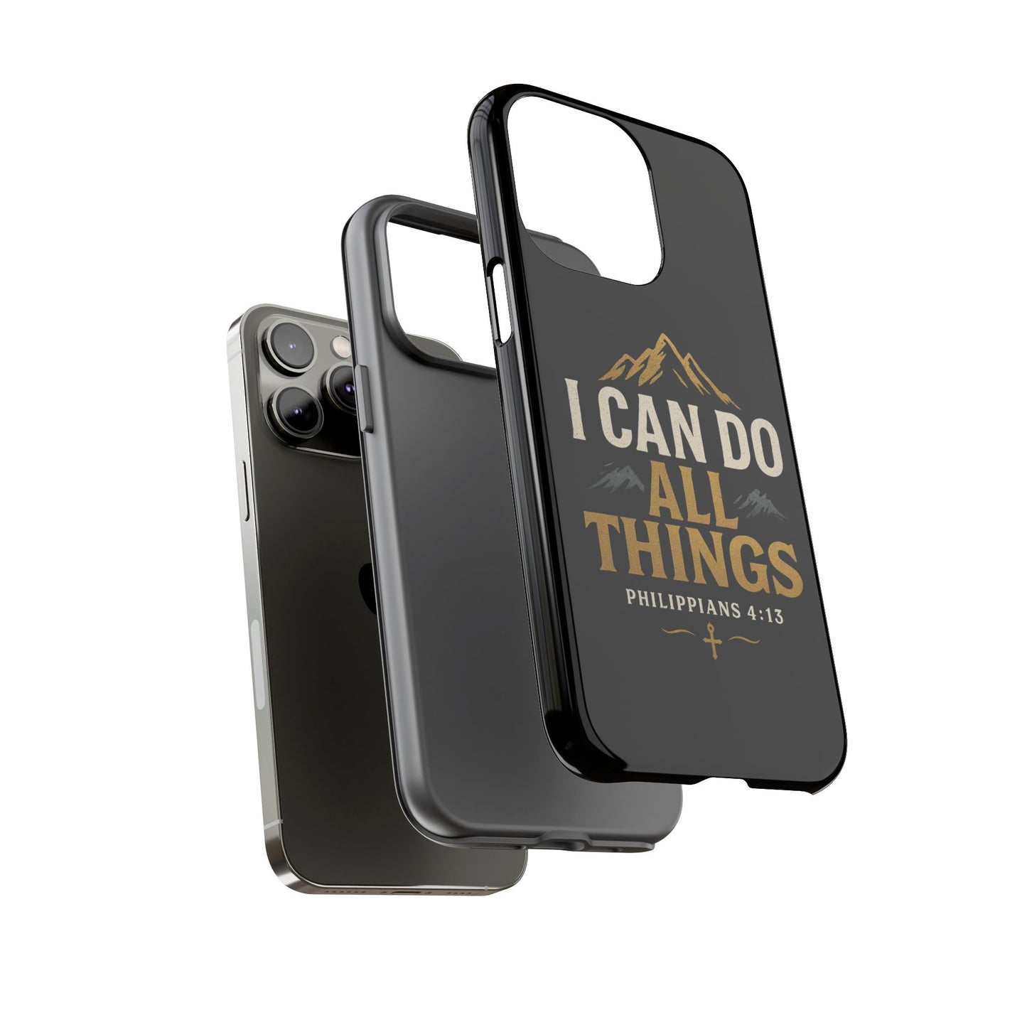 I Can Do All Things Phone Case, Inspirational Phone Cover, Christian Gift, Motivational Tech Accessory, Bible Verse Case, Tough Cases