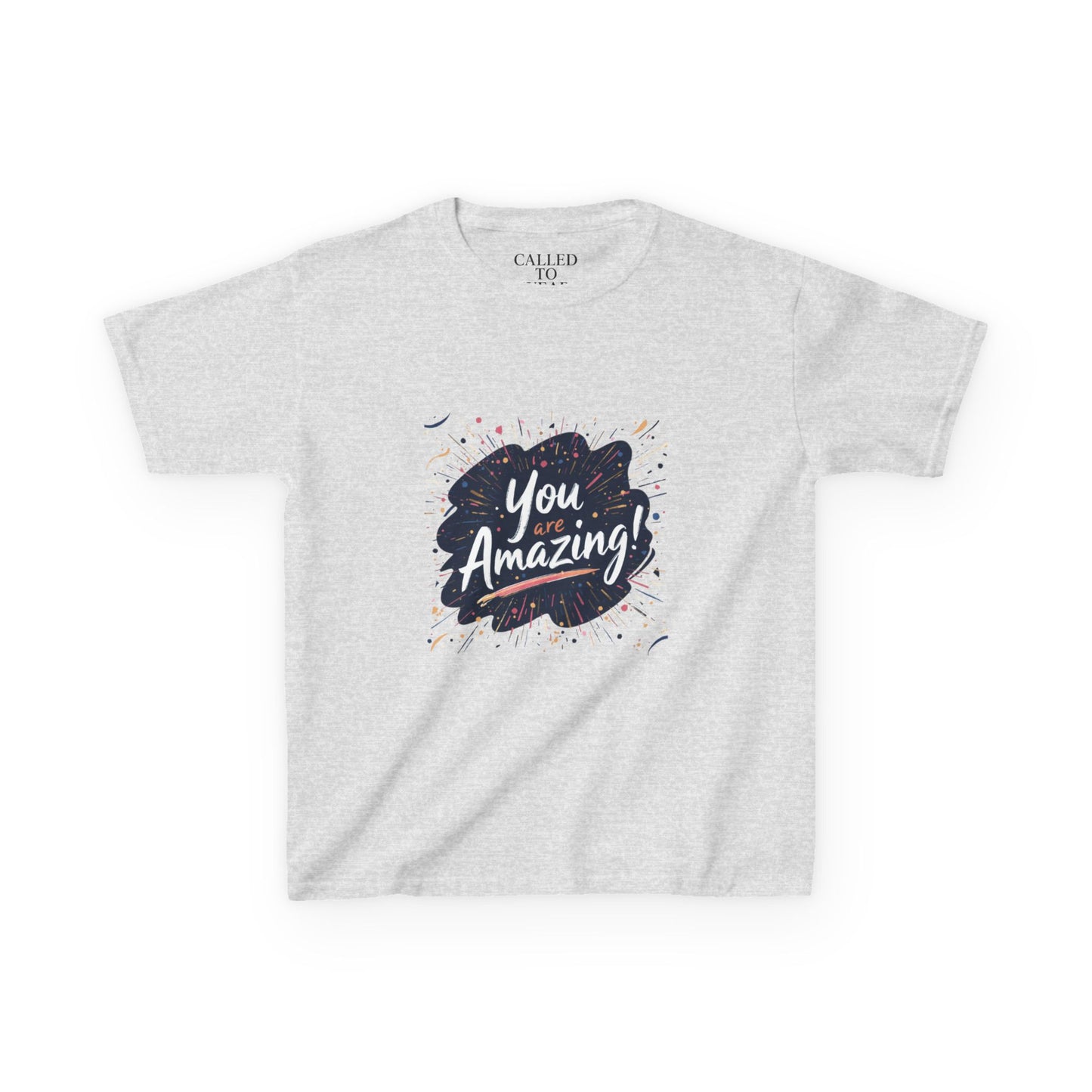 You Amazing! Brushstroke Kids Tee | Handwritten Encouragement Shirt
