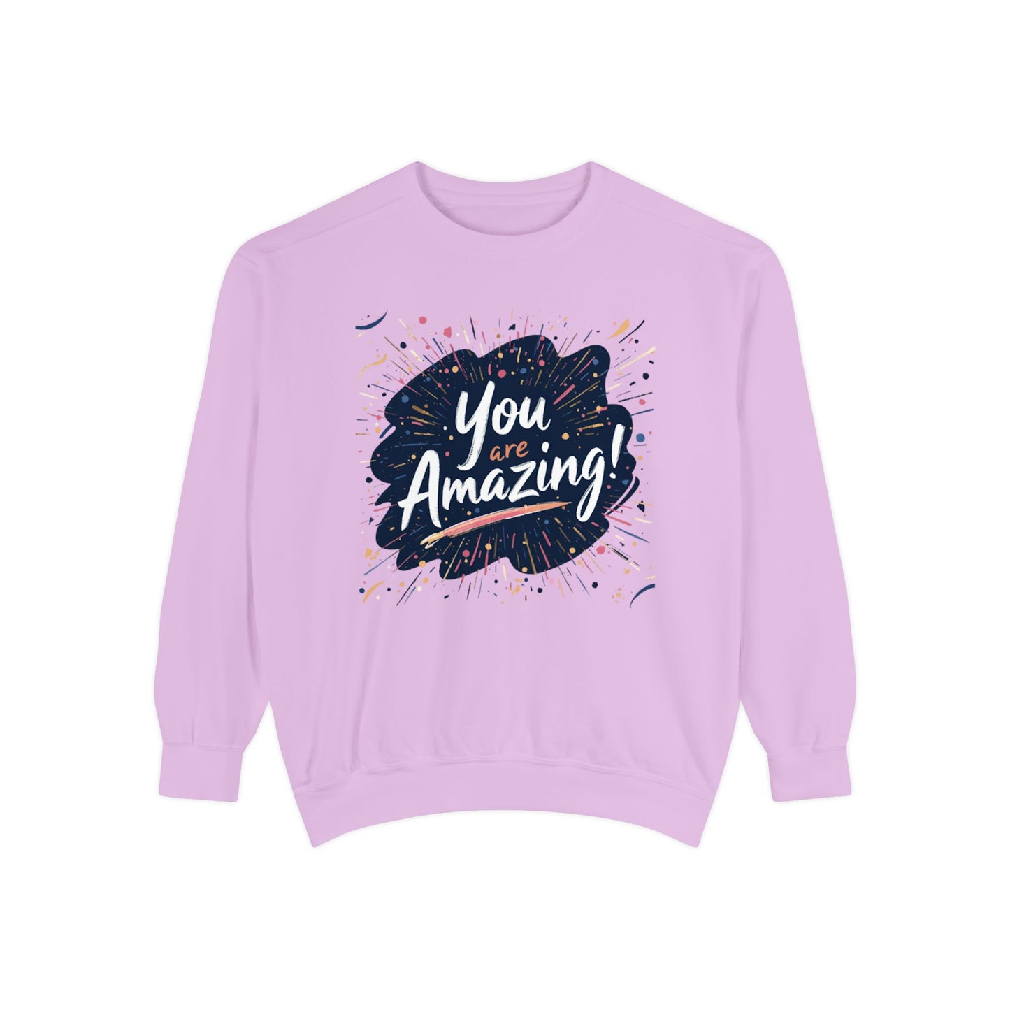 You Are Amazing sweatshirt | Inspirational Typography Crewneck