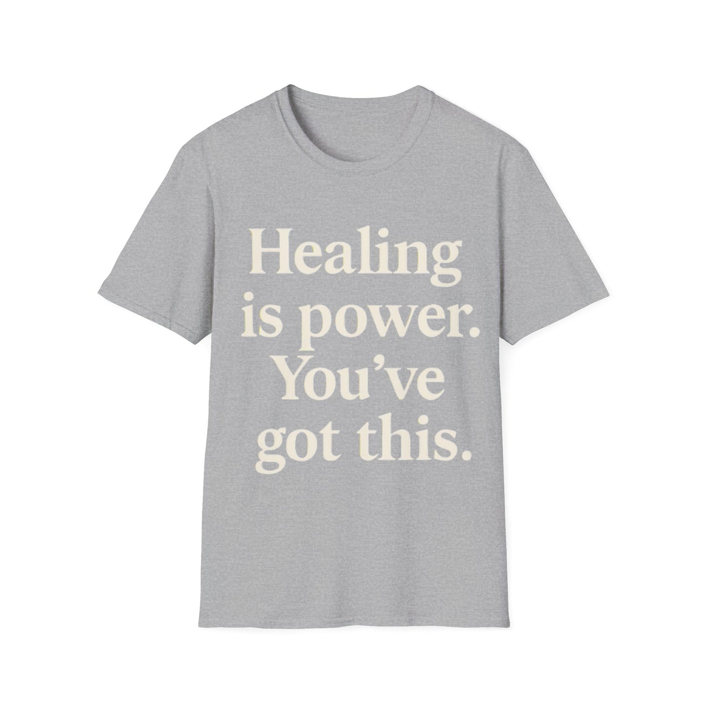 Healing Power T-Shirt | Motivational Tee, Wellness Apparel, Gift for Friends