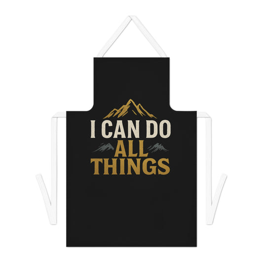 Adventure-Ready Apron - Inspiring Cooking & Grilling Gift, Ideal for Foodies, Home Chefs, Birthday, BBQ, Holidays