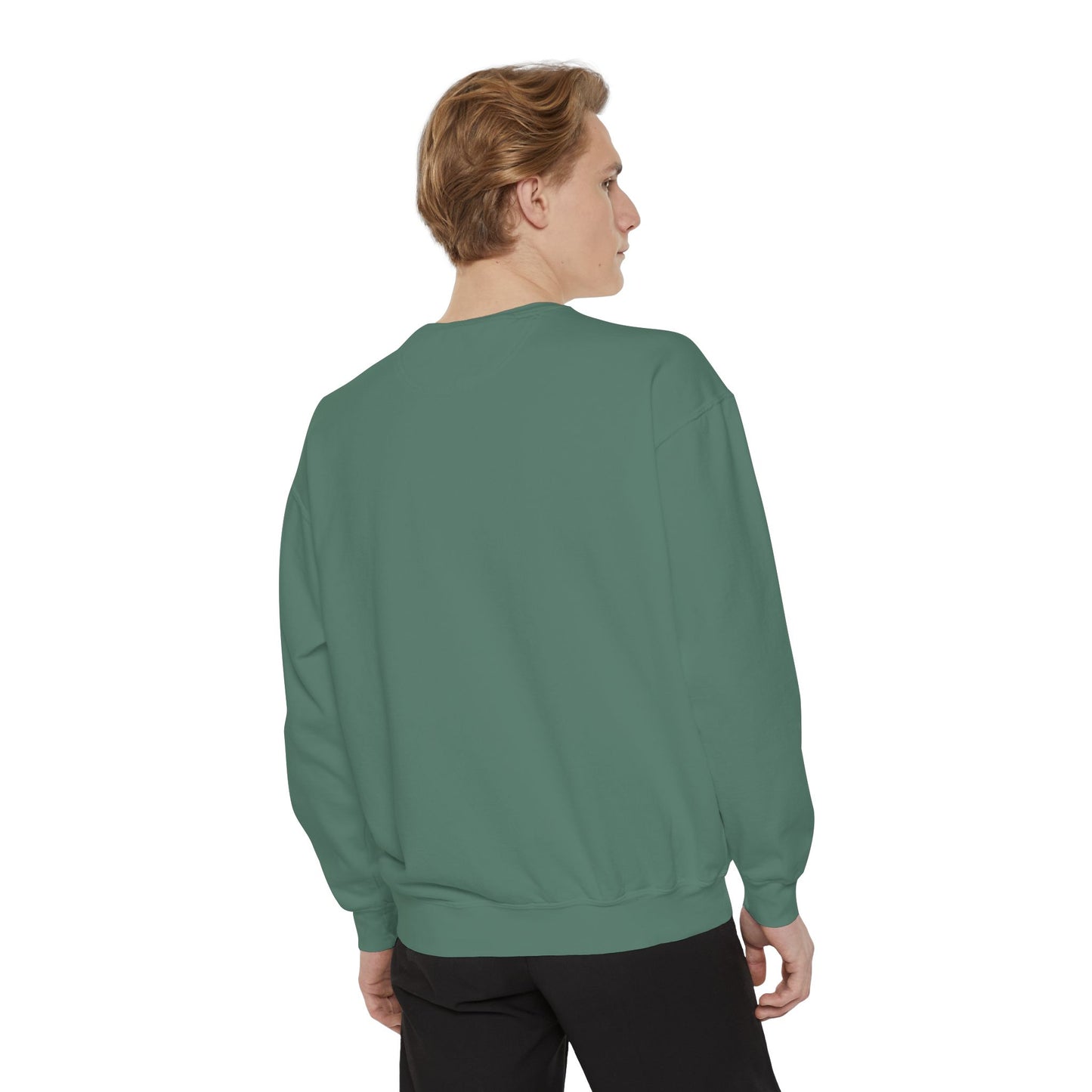 Faith-Inspired Garment-Dyed Sweatshirt | Cozy Christian Apparel, Inspirational Gift, Faith Merchandise, Unisex Crewneck, Casual Sweat