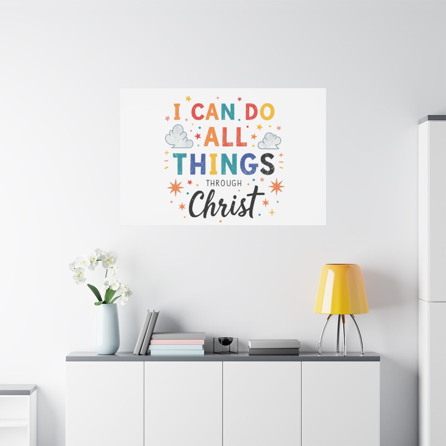 I Can Do All Things Through Christ Matte Canvas