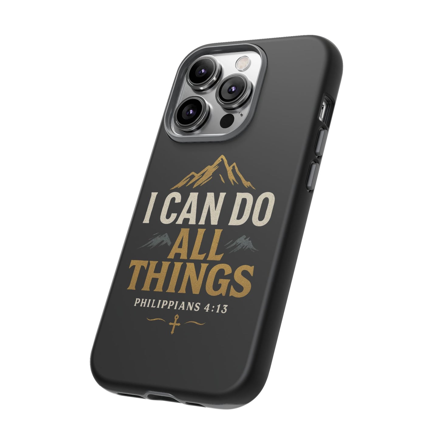 I Can Do All Things Phone Case, Inspirational Phone Cover, Christian Gift, Motivational Tech Accessory, Bible Verse Case, Tough Cases