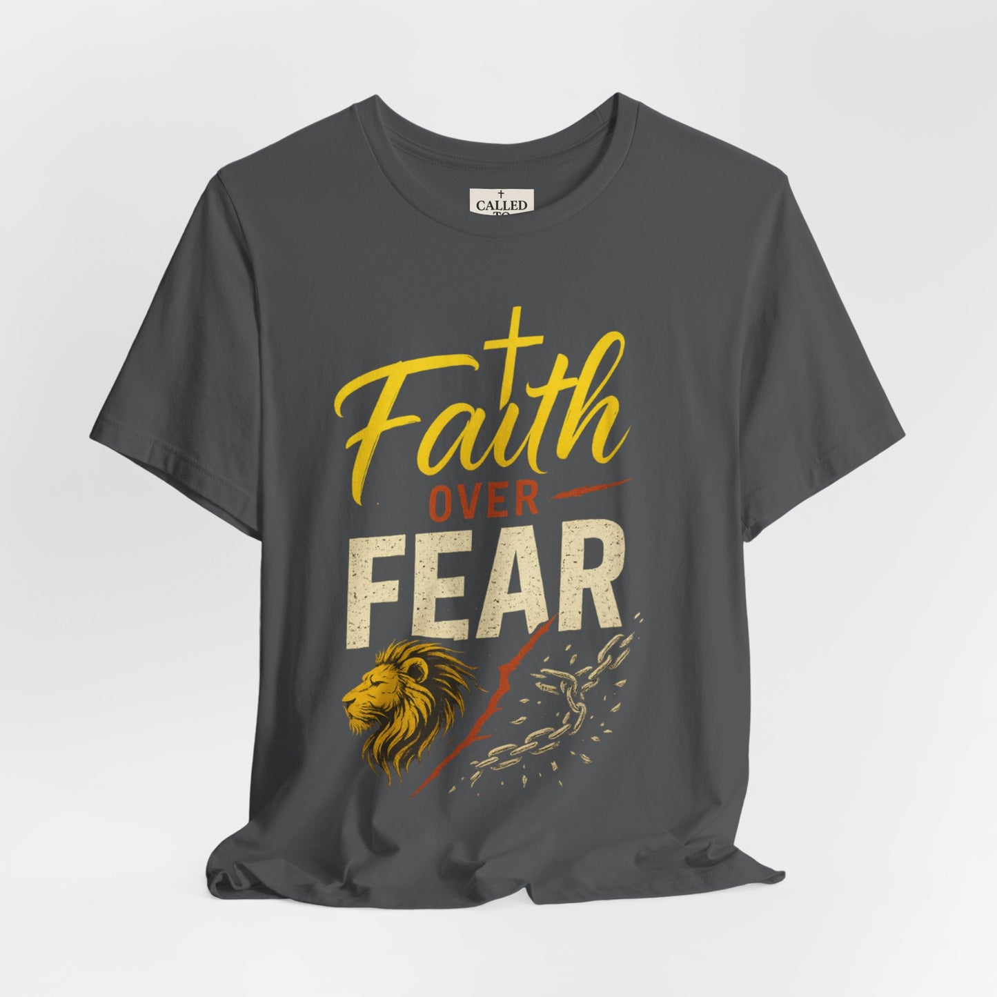 Faith Over Fear Unisex Tee - Inspirational Christian Apparel