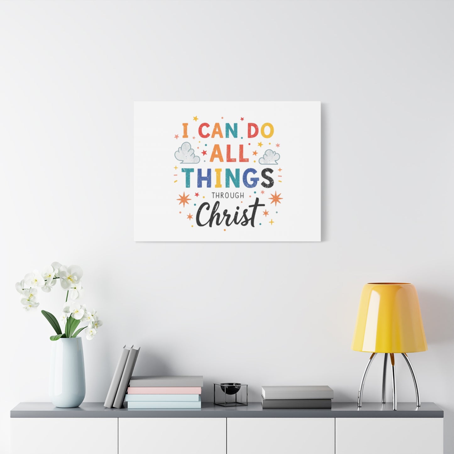 I Can Do All Things Through Christ Matte Canvas