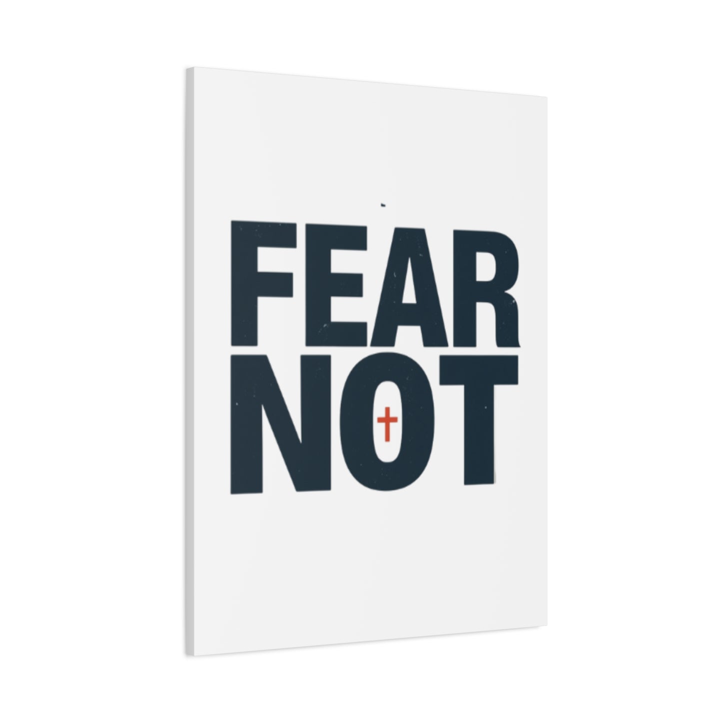 Fear Not canvas | Christian wall art, stretched matte gallery wrap