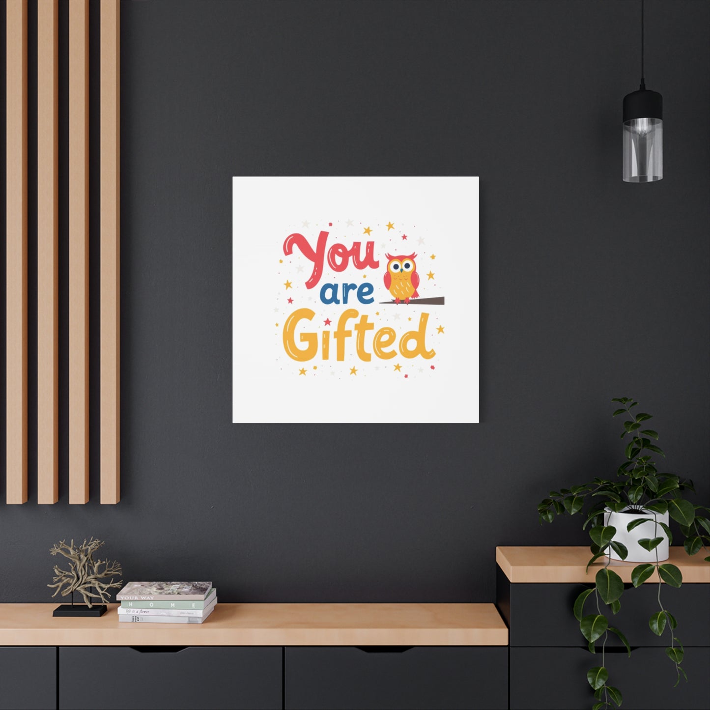 You Are Gifted Owl | Canvas