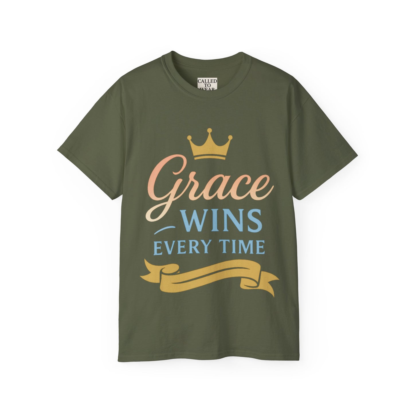 Grace Wins Inspirational Unisex Tee