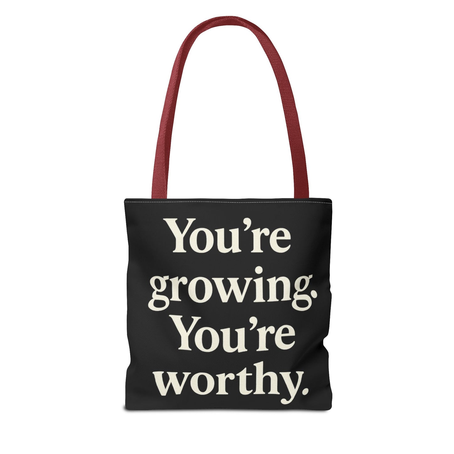 Empowering Affirmation Tote Bag 'You Are Enough' Inspirational Everyday Tote