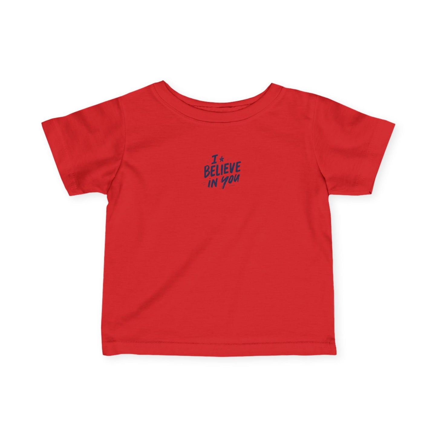 I Believe In You Infant Tee | Encouraging Baby Shirt, Minimal Script