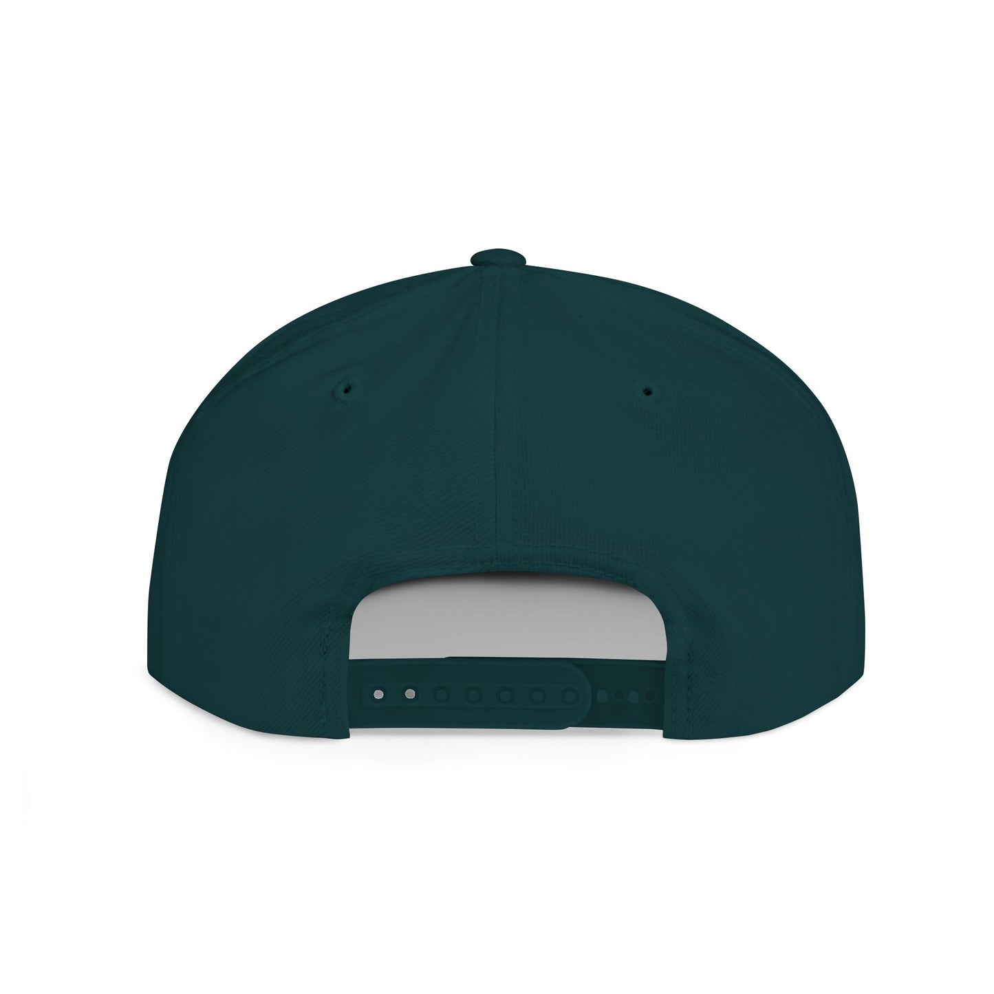 Snapback Hat Minimal 'I see It. I Build It' Embroidered Flat Bill Cap