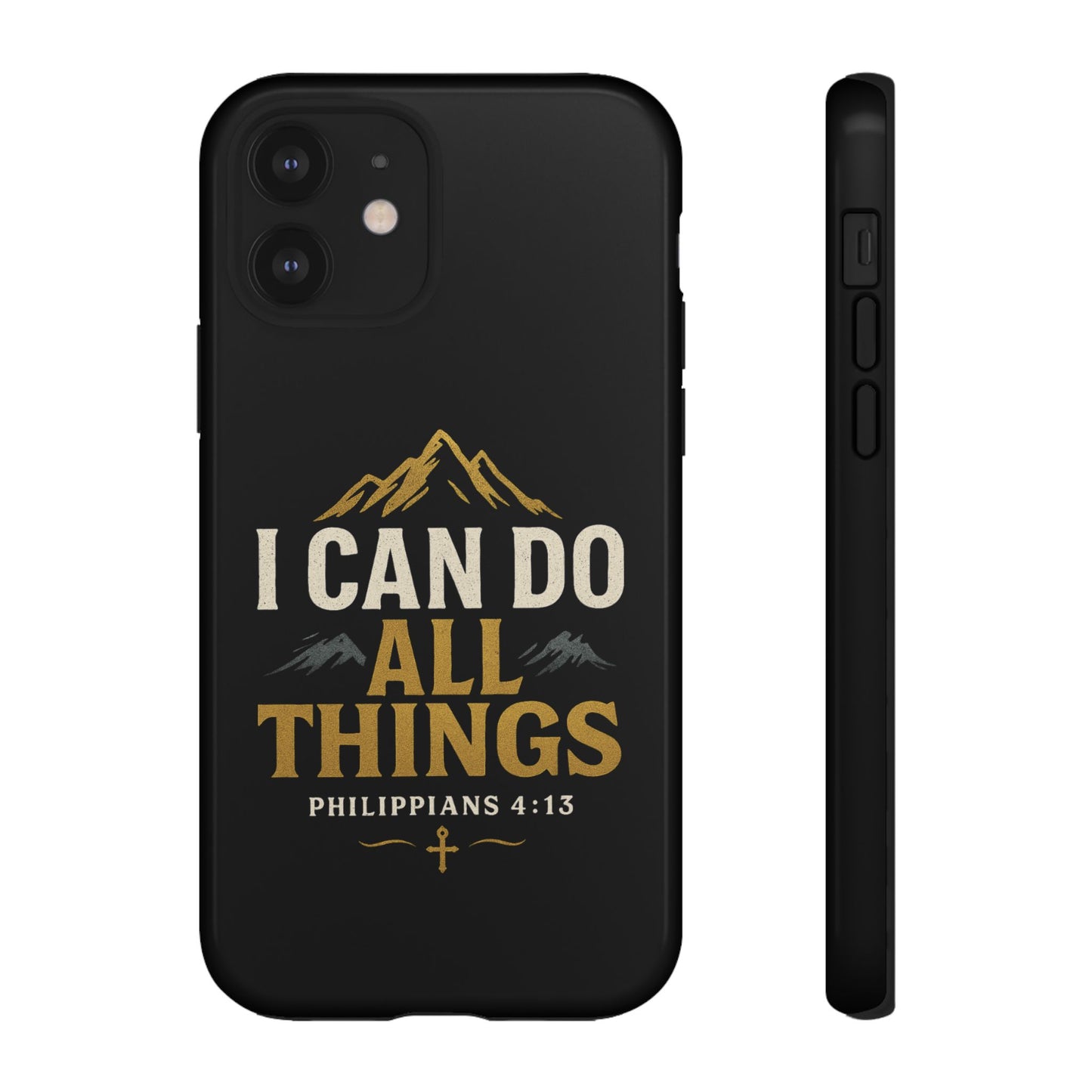 I Can Do All Things Phone Case, Inspirational Phone Cover, Christian Gift, Motivational Tech Accessory, Bible Verse Case, Tough Cases