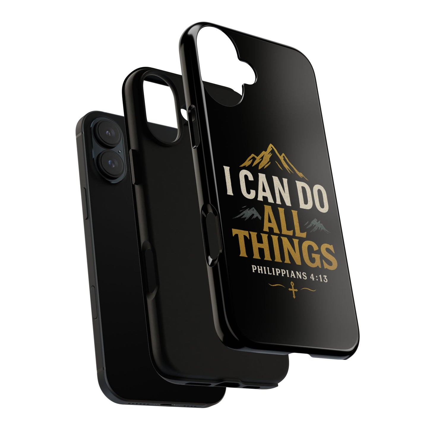 I Can Do All Things Phone Case, Inspirational Phone Cover, Christian Gift, Motivational Tech Accessory, Bible Verse Case, Tough Cases