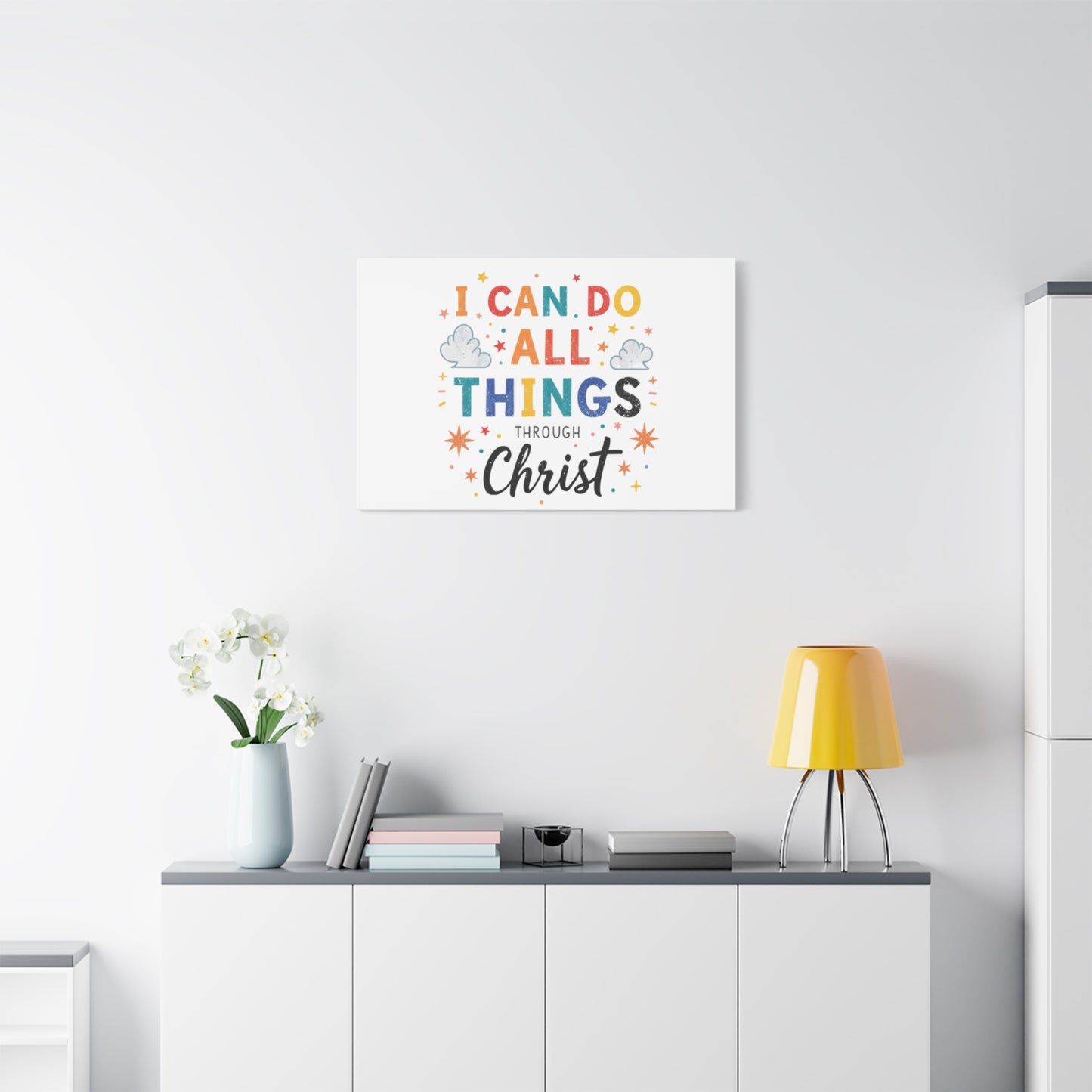 I Can Do All Things Through Christ Matte Canvas
