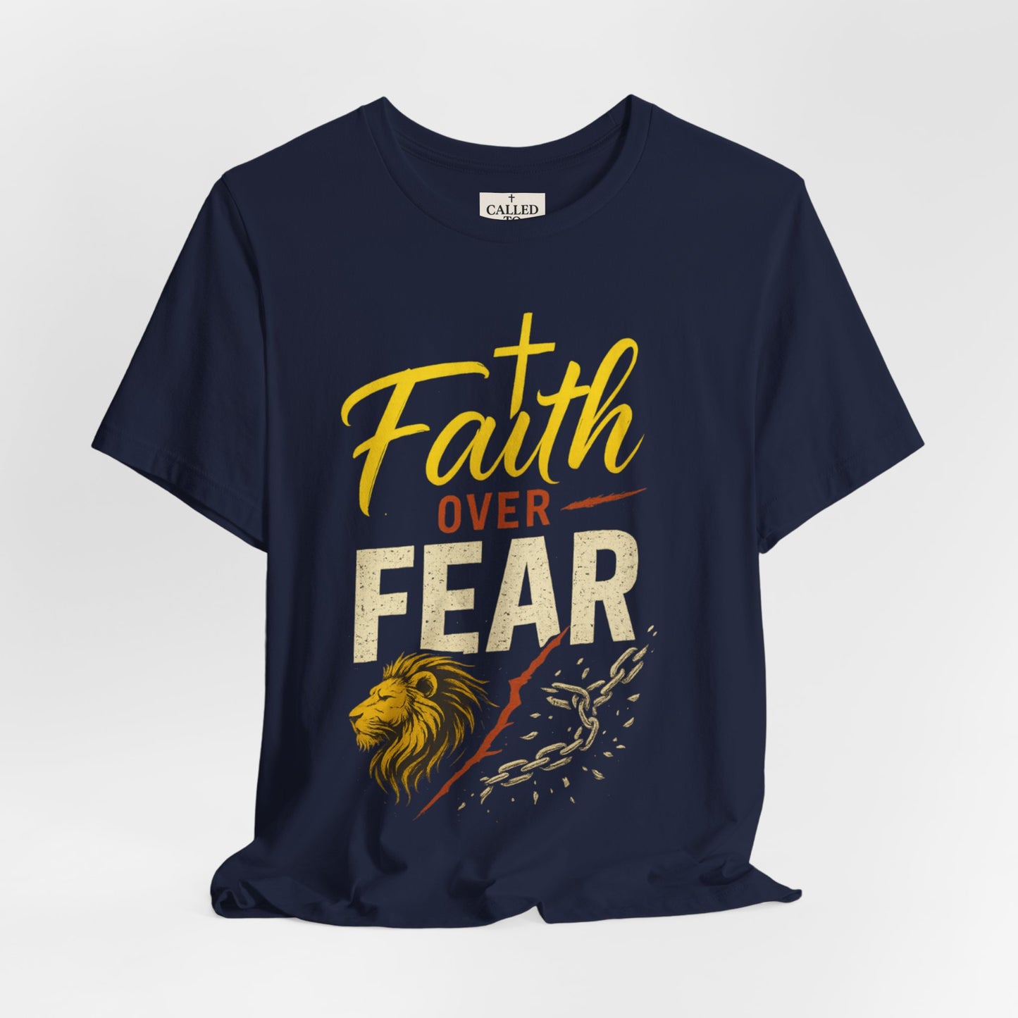 Faith Over Fear Unisex Tee - Inspirational Christian Apparel