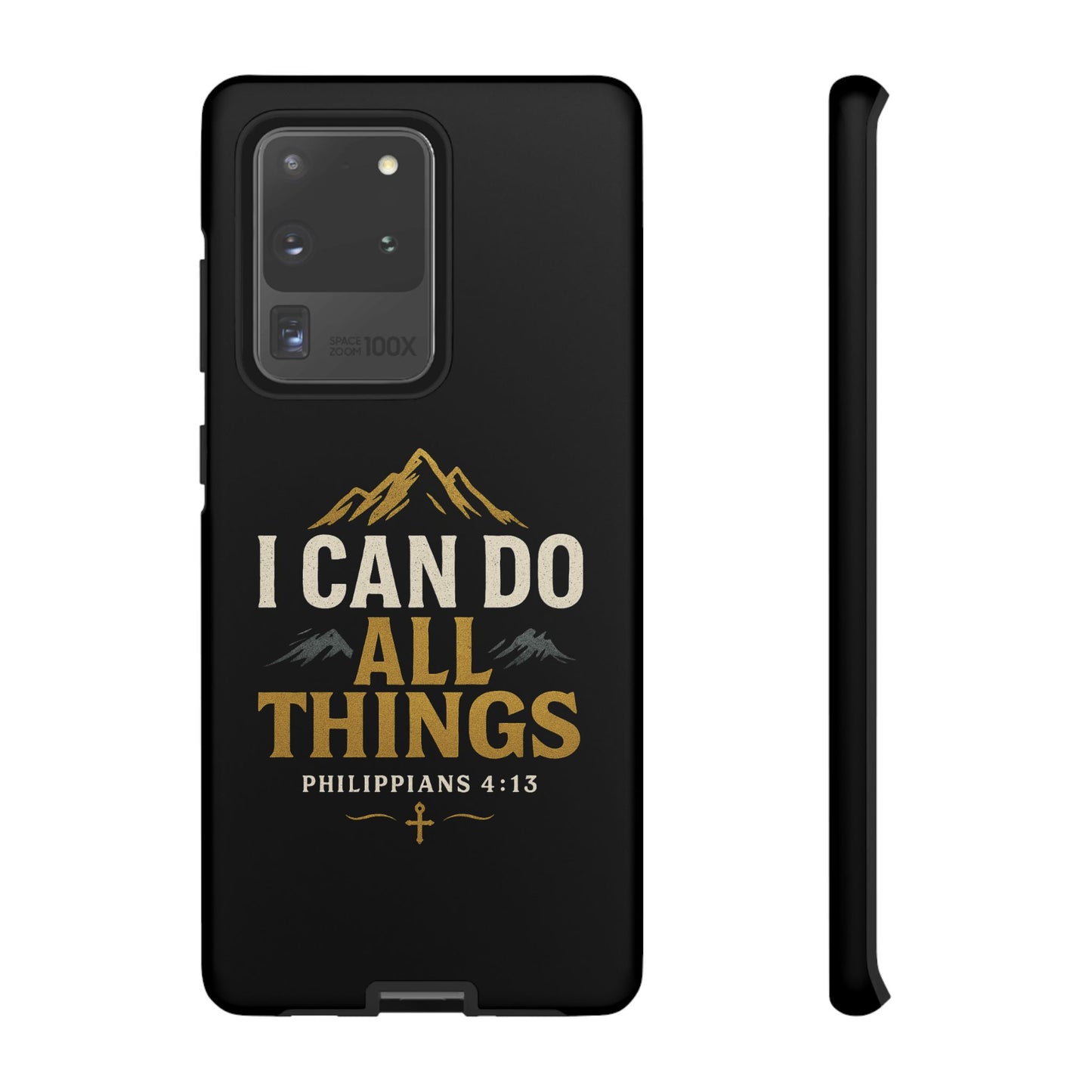 I Can Do All Things Phone Case, Inspirational Phone Cover, Christian Gift, Motivational Tech Accessory, Bible Verse Case, Tough Cases