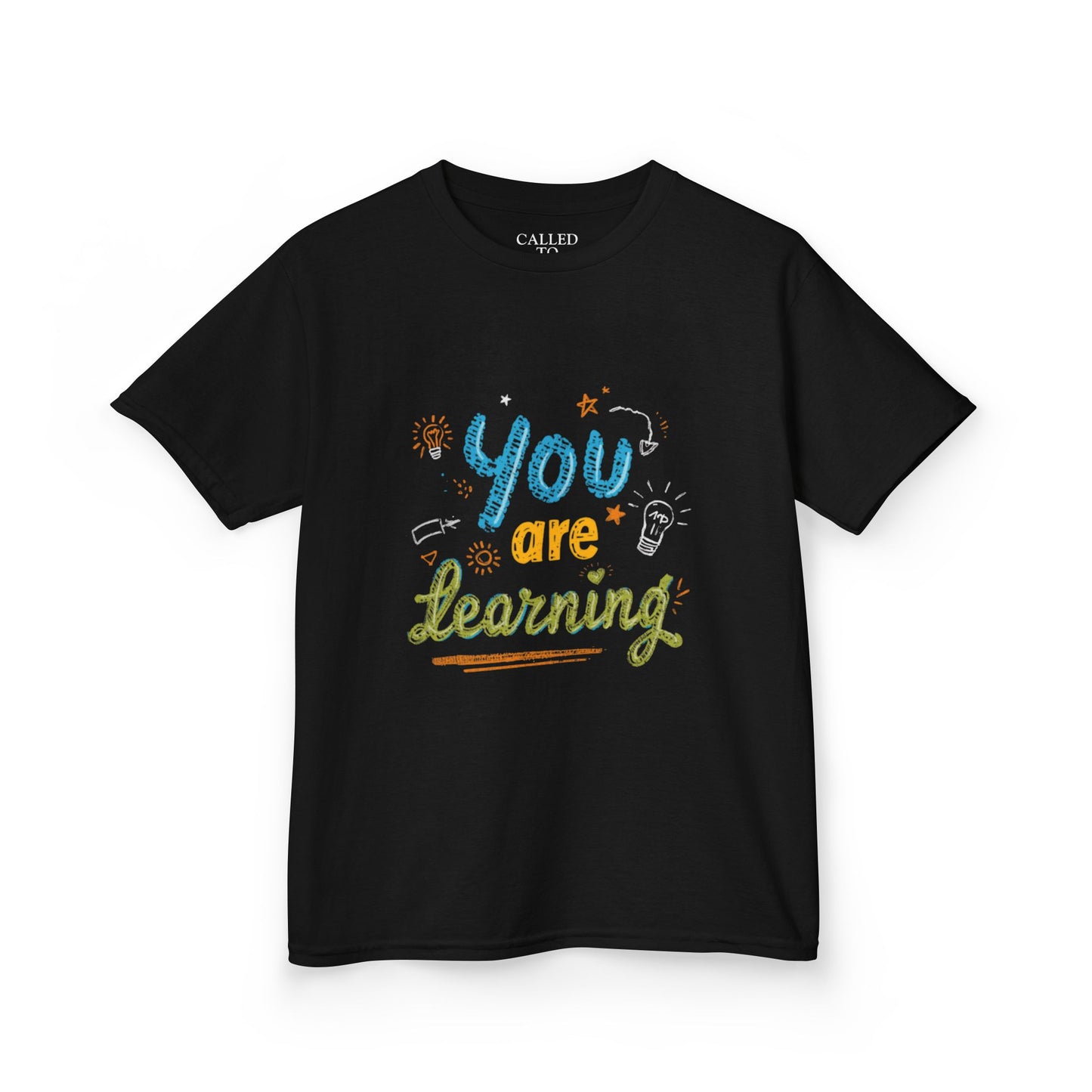 You Are Learning kids tee, school doodles | encouraging classroom shirt