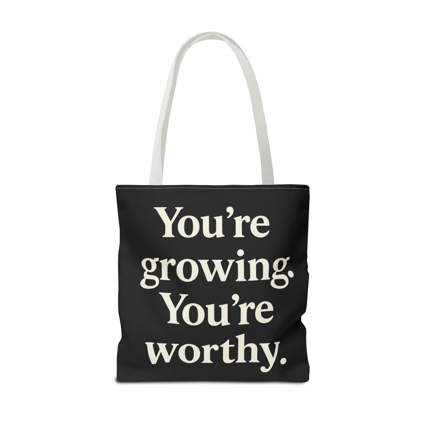 Empowering Affirmation Tote Bag 'You Are Enough' Inspirational Everyday Tote