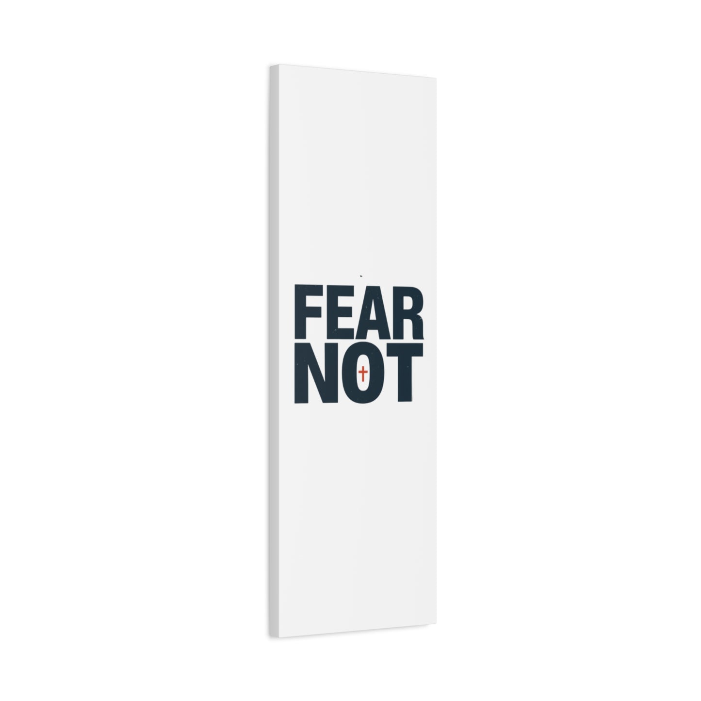Fear Not canvas | Christian wall art, stretched matte gallery wrap