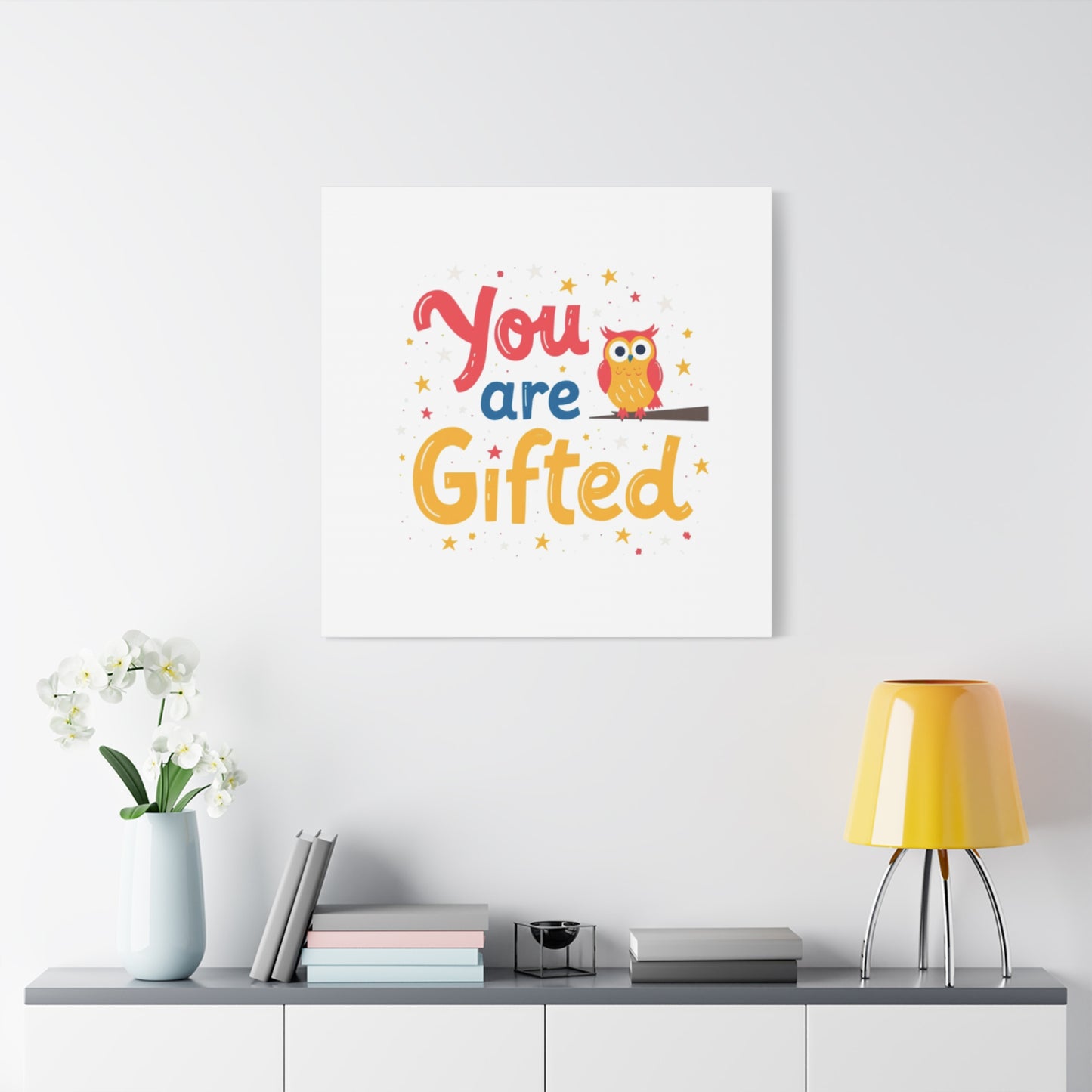 You Are Gifted Owl | Canvas