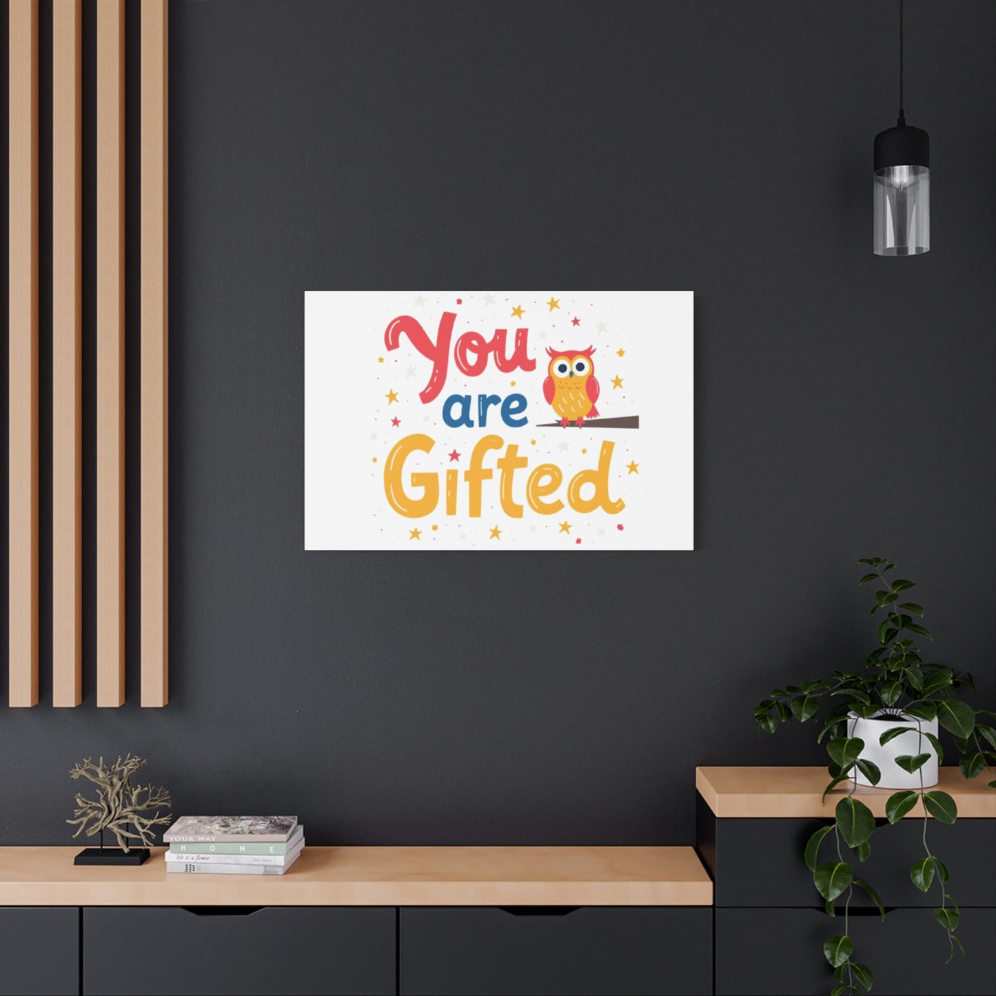 You Are Gifted Owl | Canvas