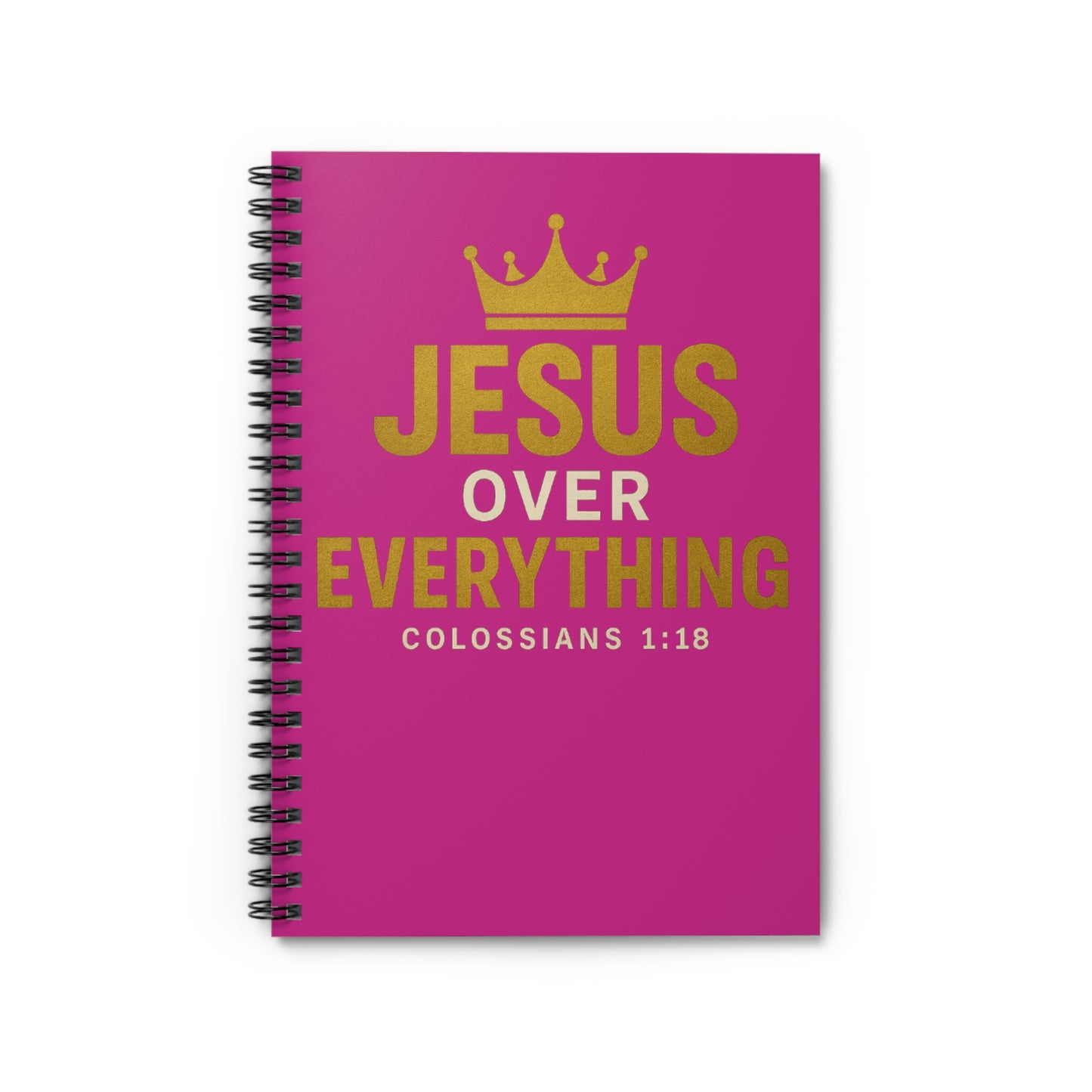 Inspirational Study Journal - Spiral Notebook