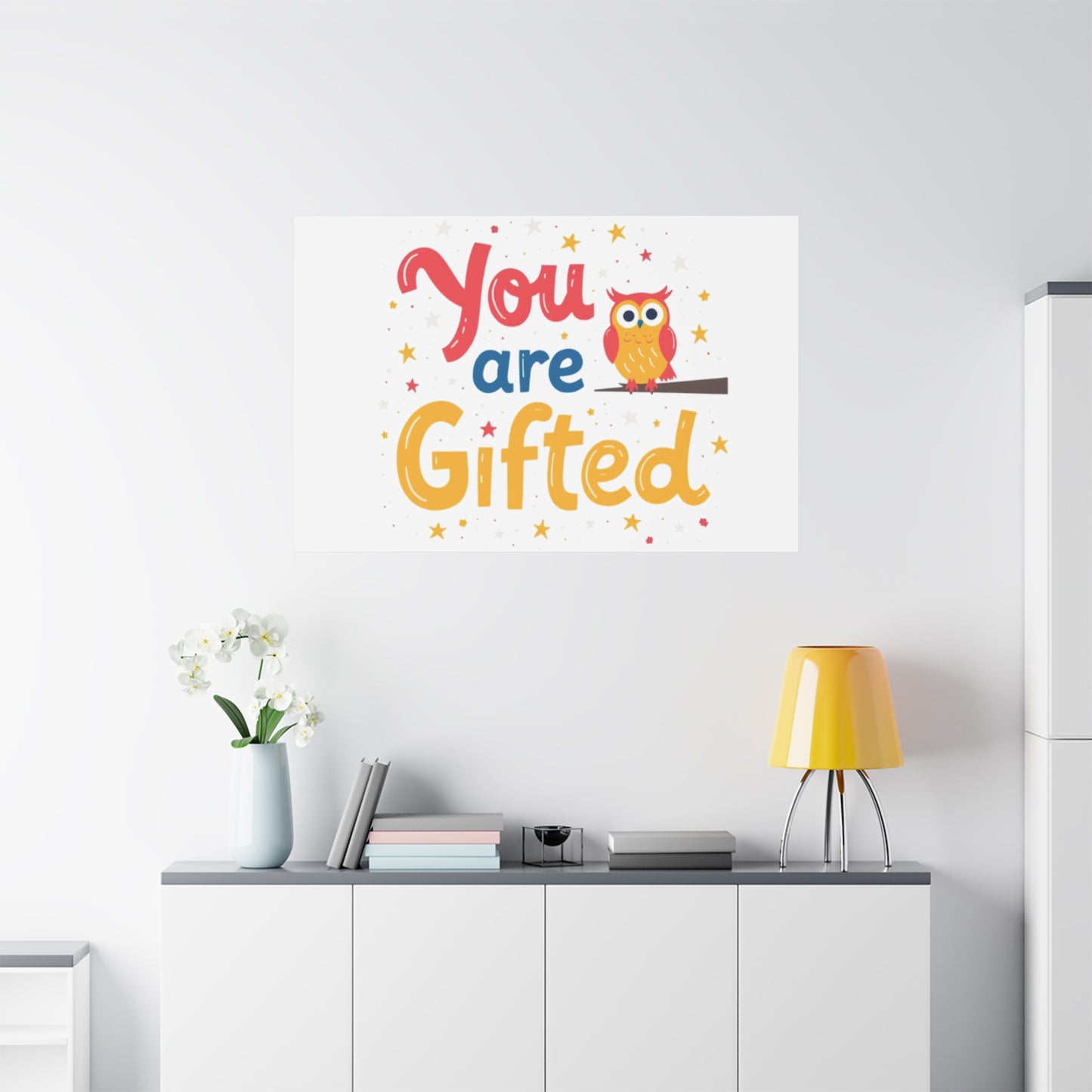 You Are Gifted Owl | Canvas