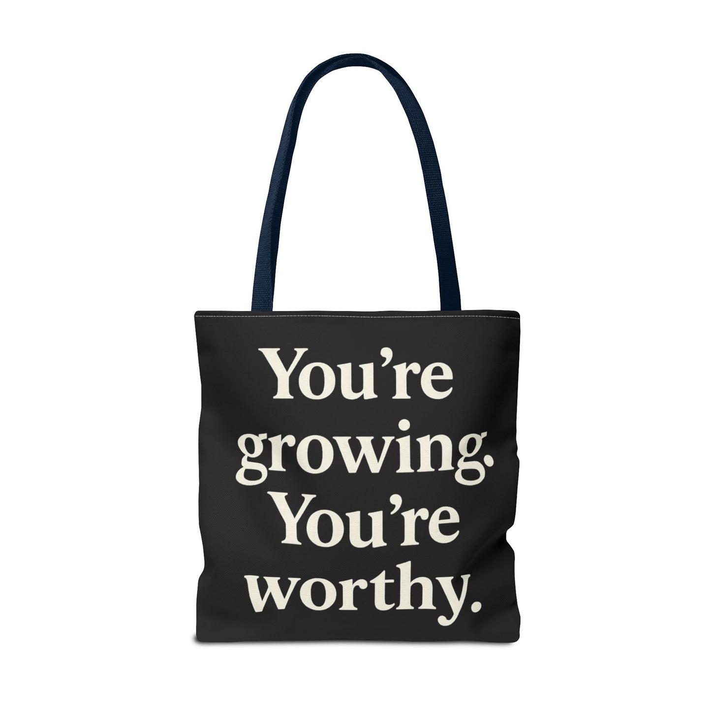 Empowering Affirmation Tote Bag 'You Are Enough' Inspirational Everyday Tote