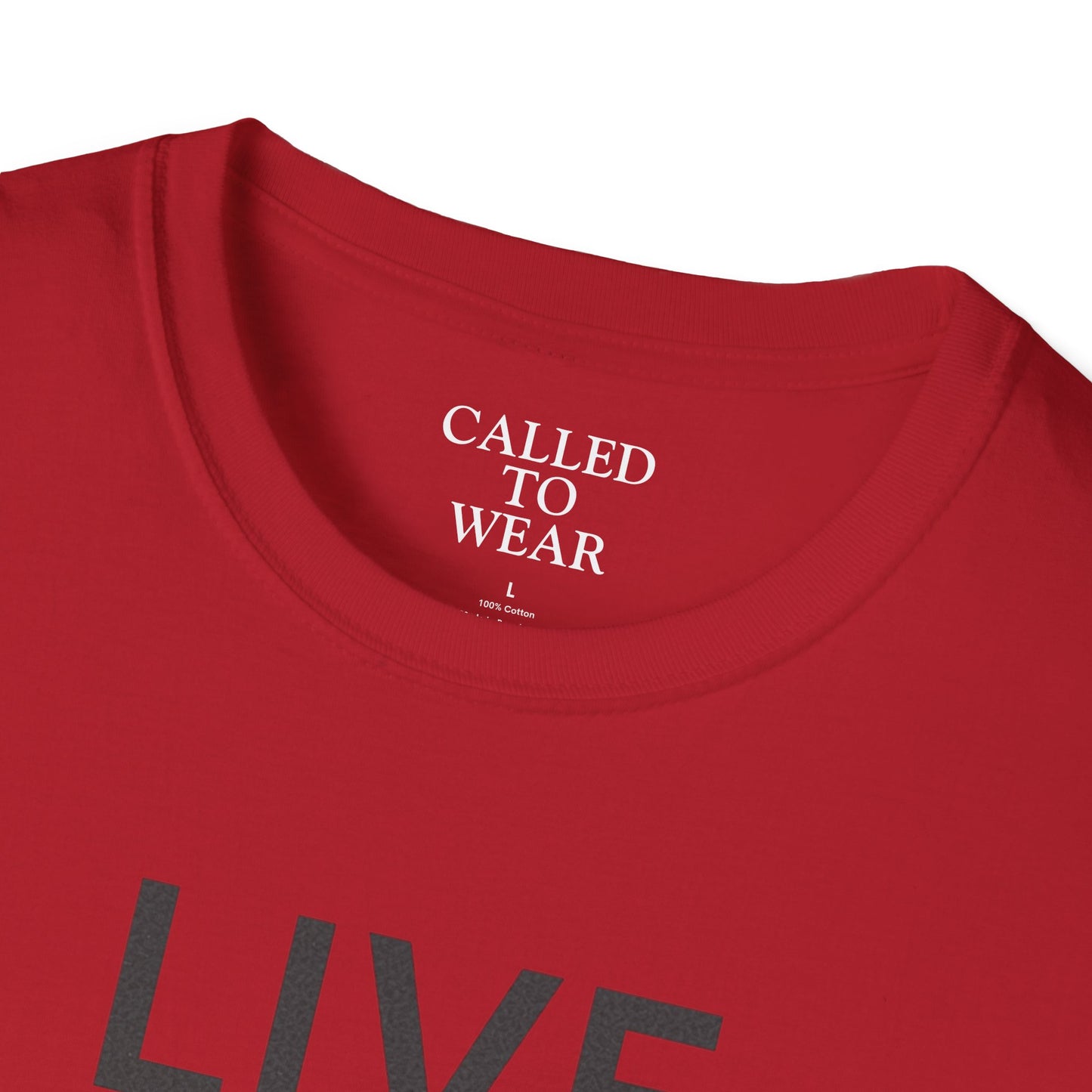 Live Boldly Love Deeply T-Shirt | Inspirational Typography Tee